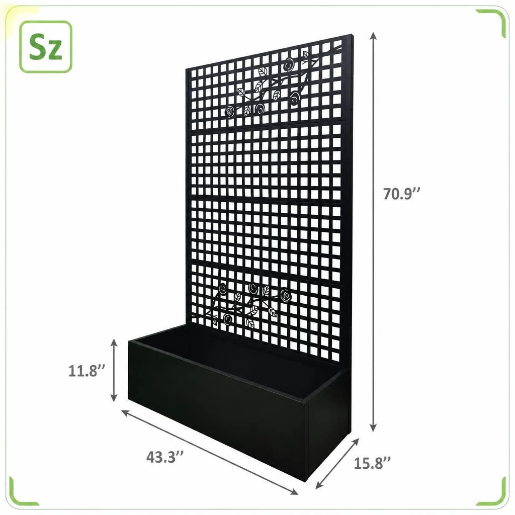 WOW PIONEER Tall Vertical Multi-Tier Plant Stand for Flowers Herbs Succulents Patio Garden