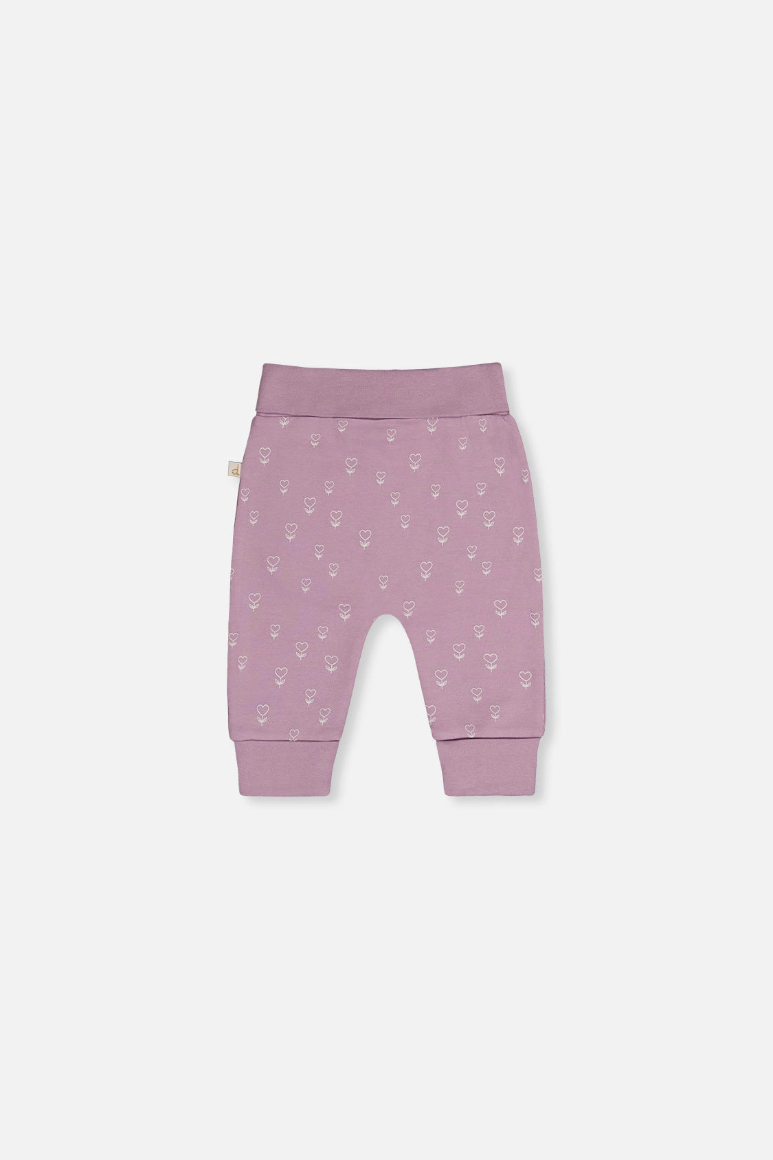 Deux par Girls Organic Cotton Evolutive Pants with Floral Print