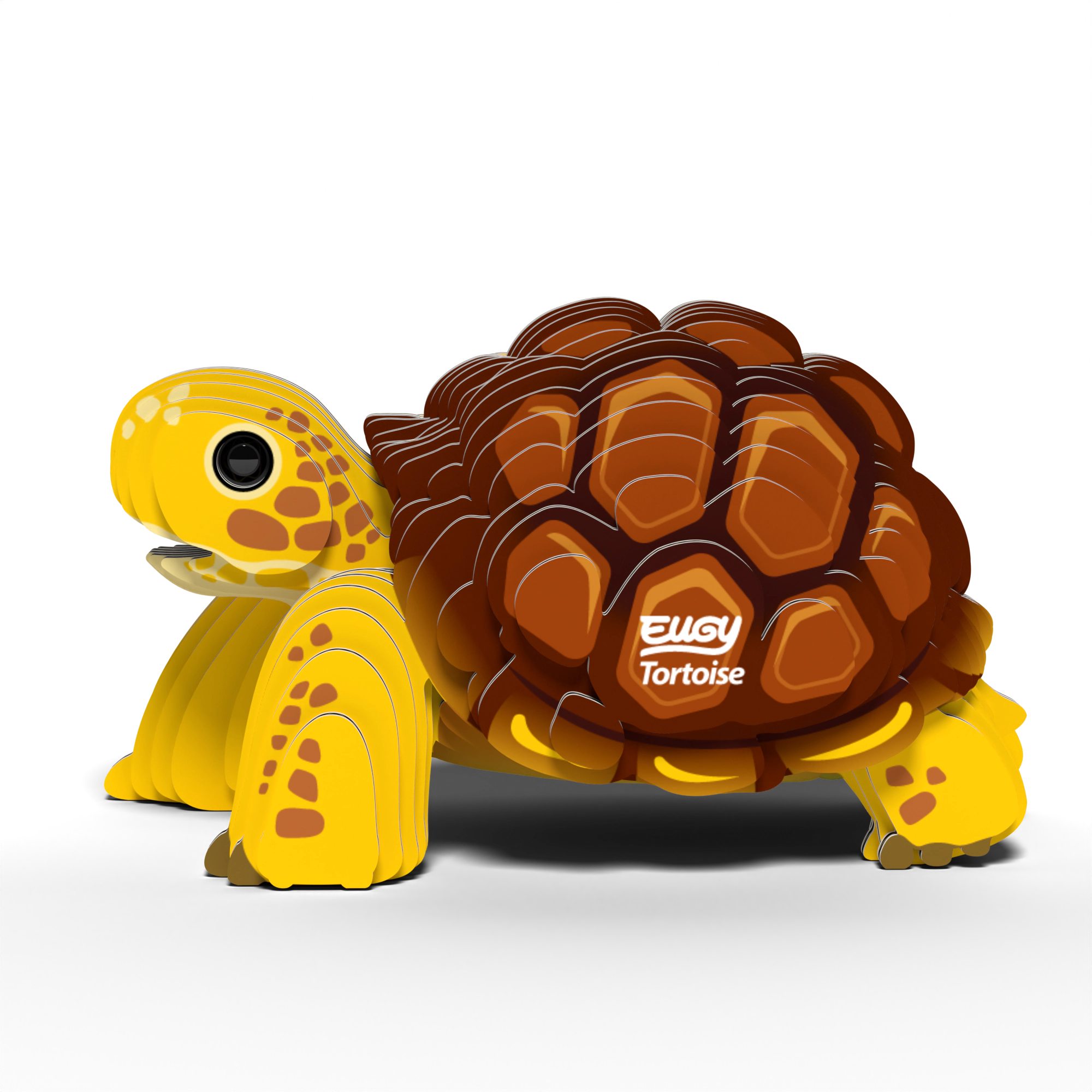 EUGY Tortoise 3D Puzzle - contains 34 puzzle pieces