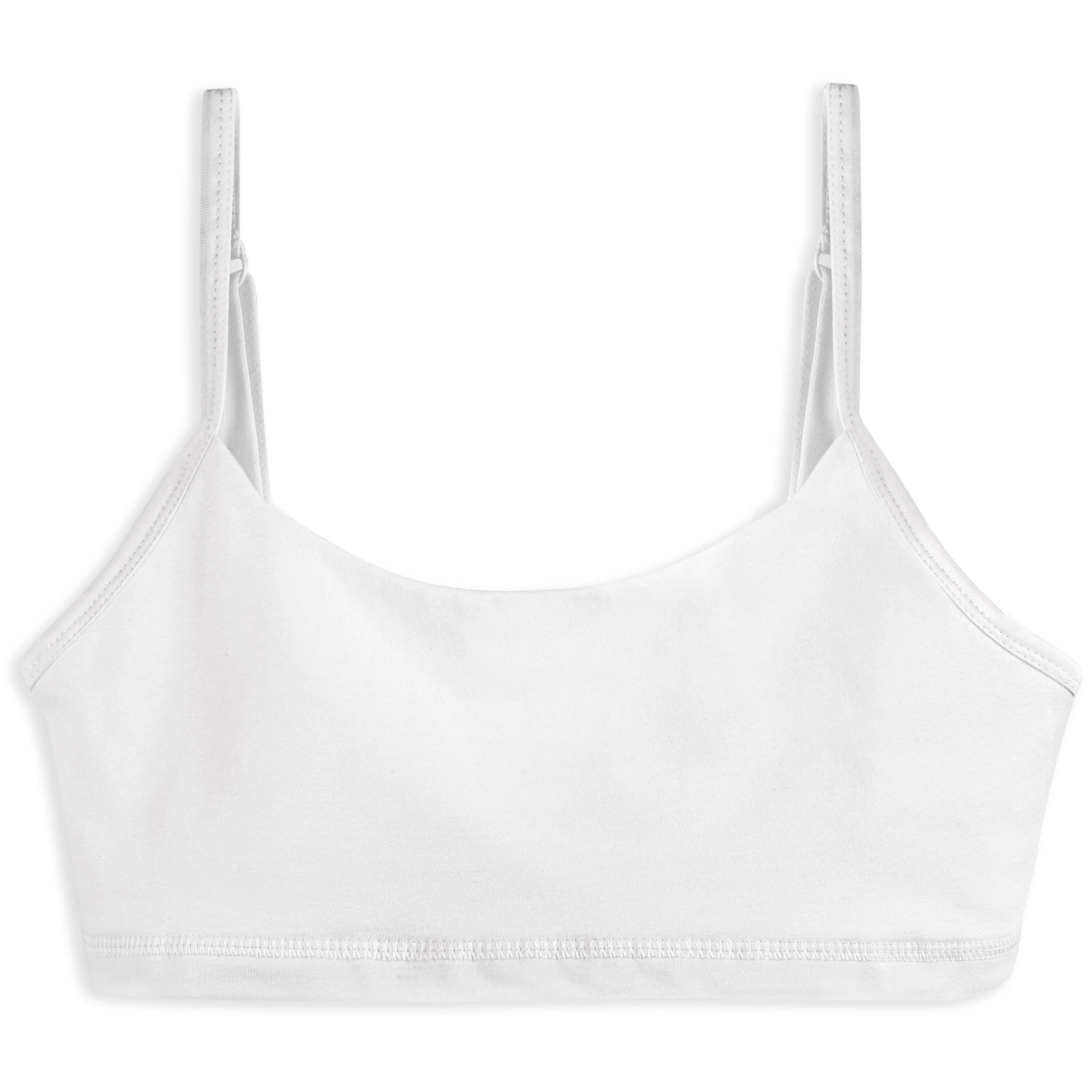 Mightly Girls Organic Cotton Bralette 3-pack