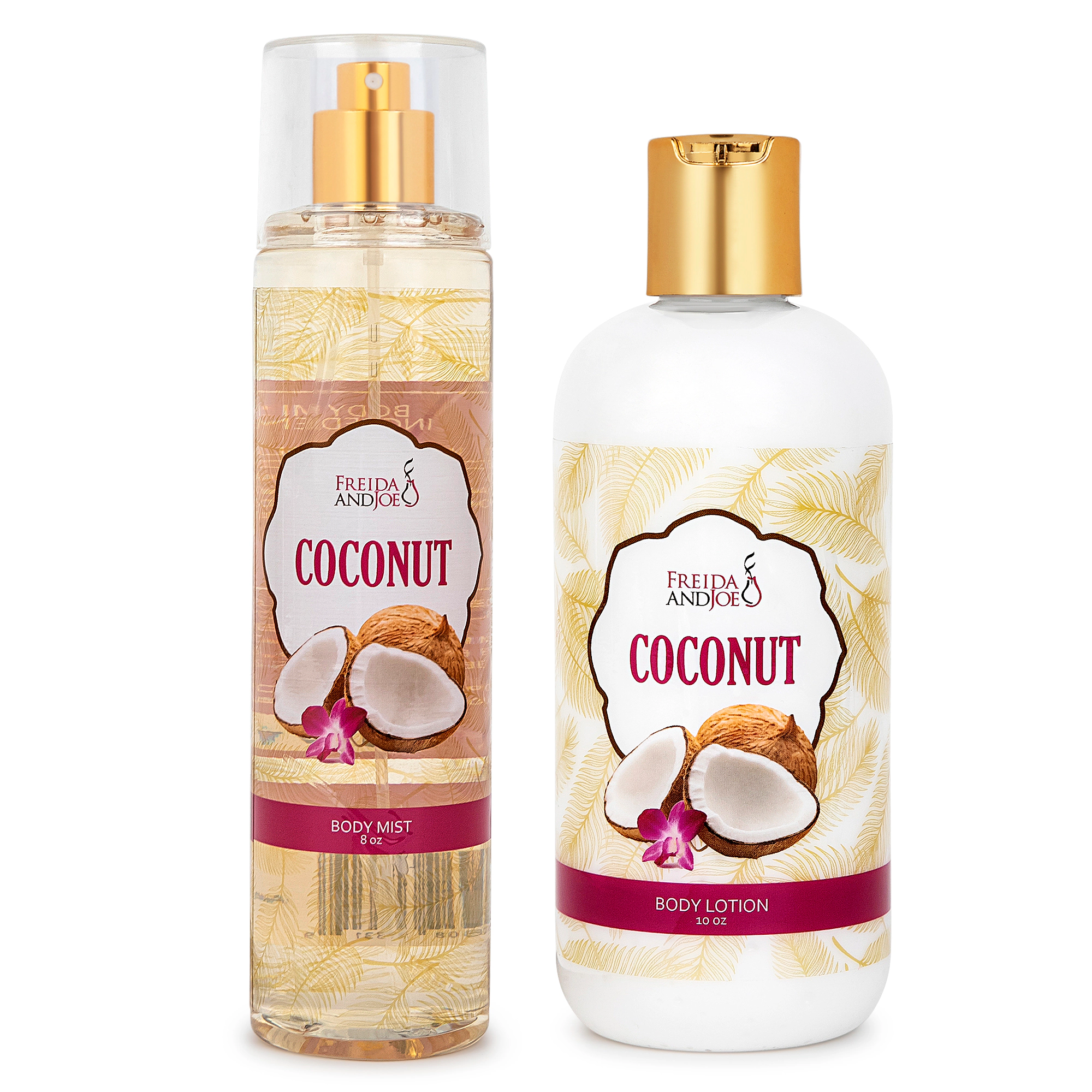 Freida and Joe Women 10oz Deep Moisturizing Fragrance Body Lotion & 8 oz. Fine Fragrance Body Mist Set