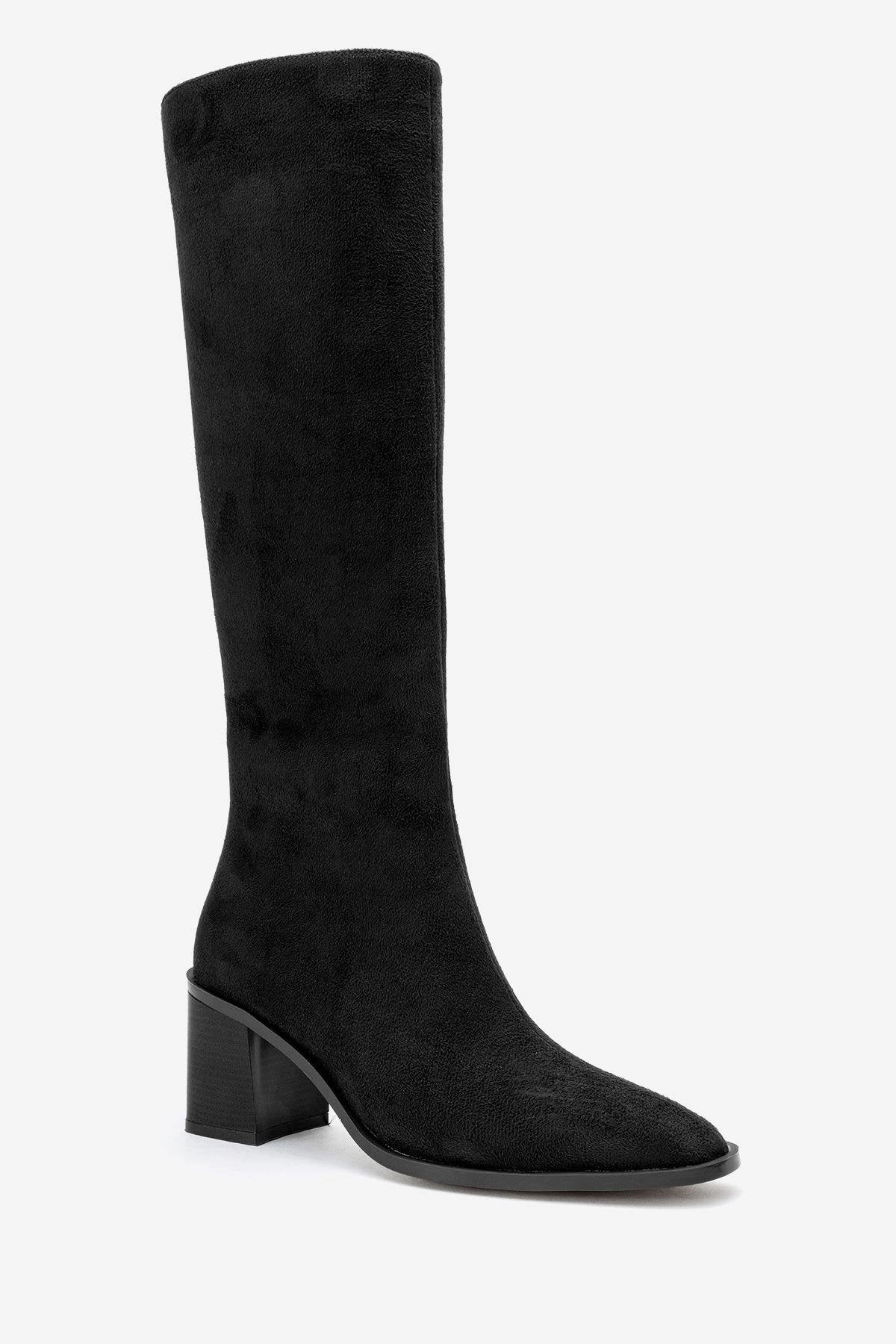Prologue Shoes Womens Venia Block Heel Boot