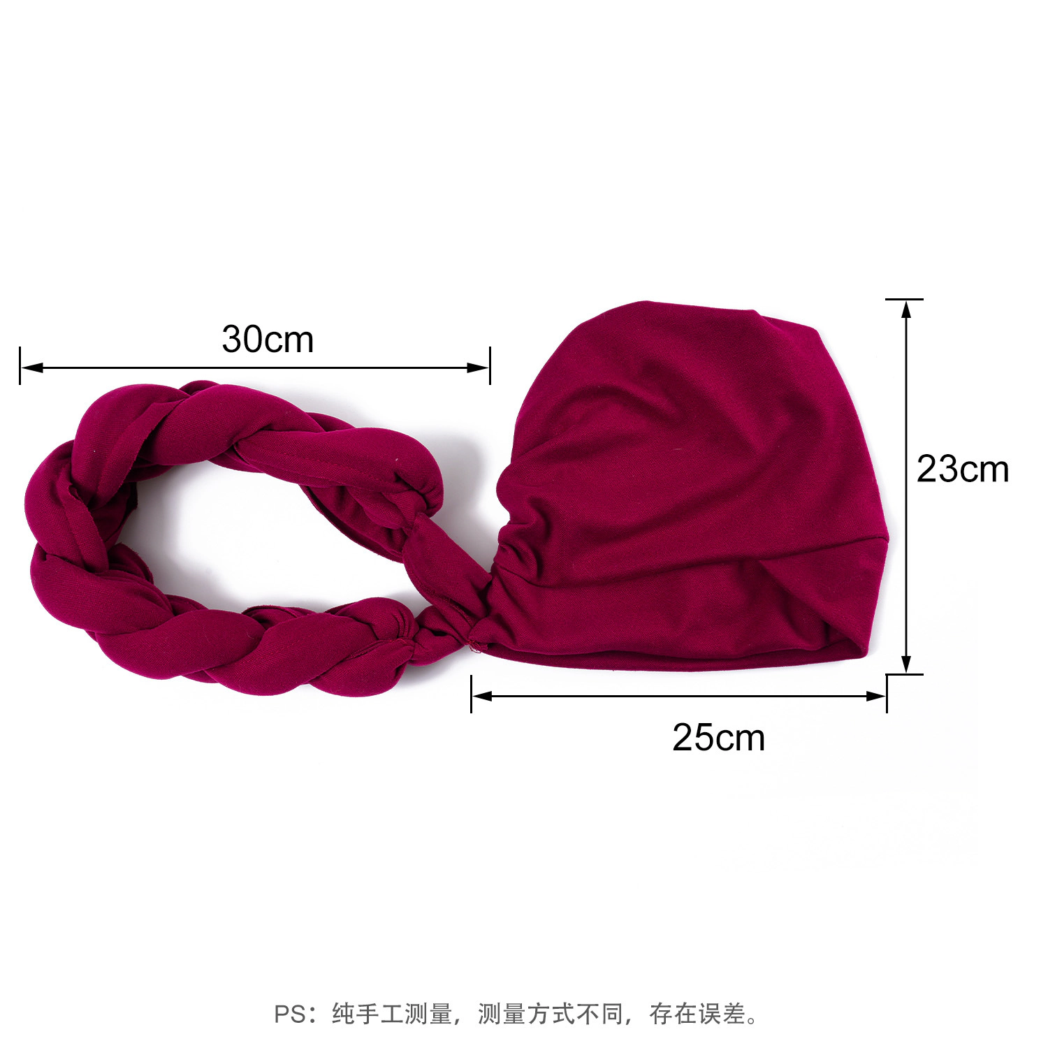 Wardrobe Whimsy Women Turban Caps Pre-Tied Twisted Turbans Head Scarf for