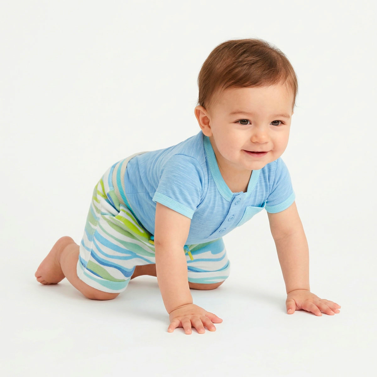 Rockets of Awesome Wave Cuff Short For Baby