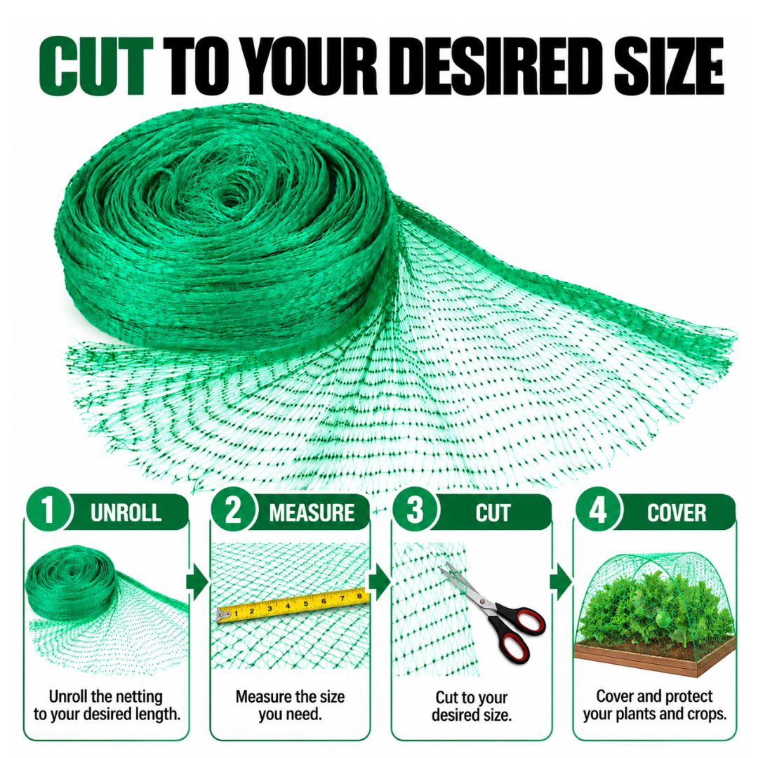 Heavy-Duty Anti-Bird Plant Protection Net
