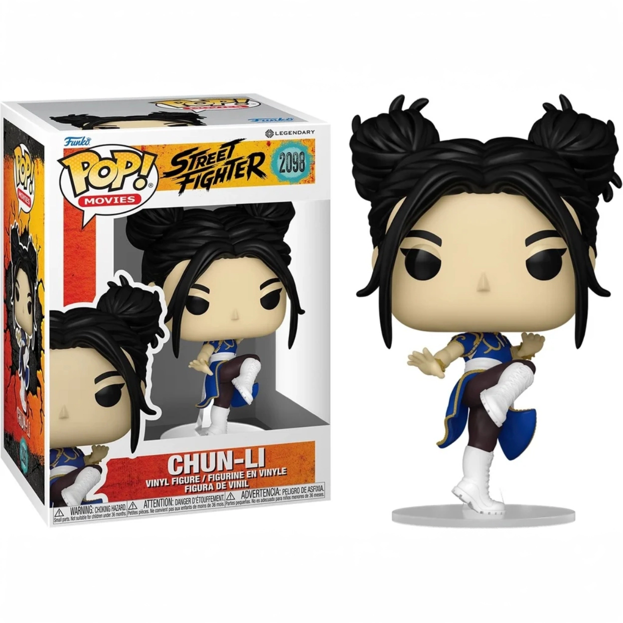 Funko Pop! Street Fighter Movie: Chun-Li #2098