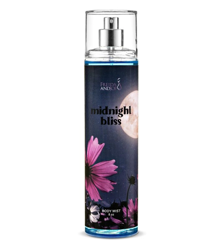 Freida and Joe  Women Midnight Bliss 10oz  Body Lotion 8oz Body Mist Spray Set Valentine's Gift
