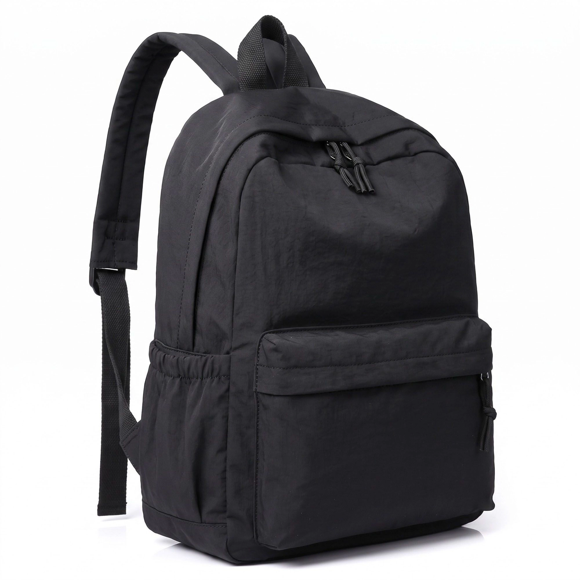 Alilang Women's Lightweight Crinkle Multi-Pocket Backpack with Padded Straps and Side Pockets