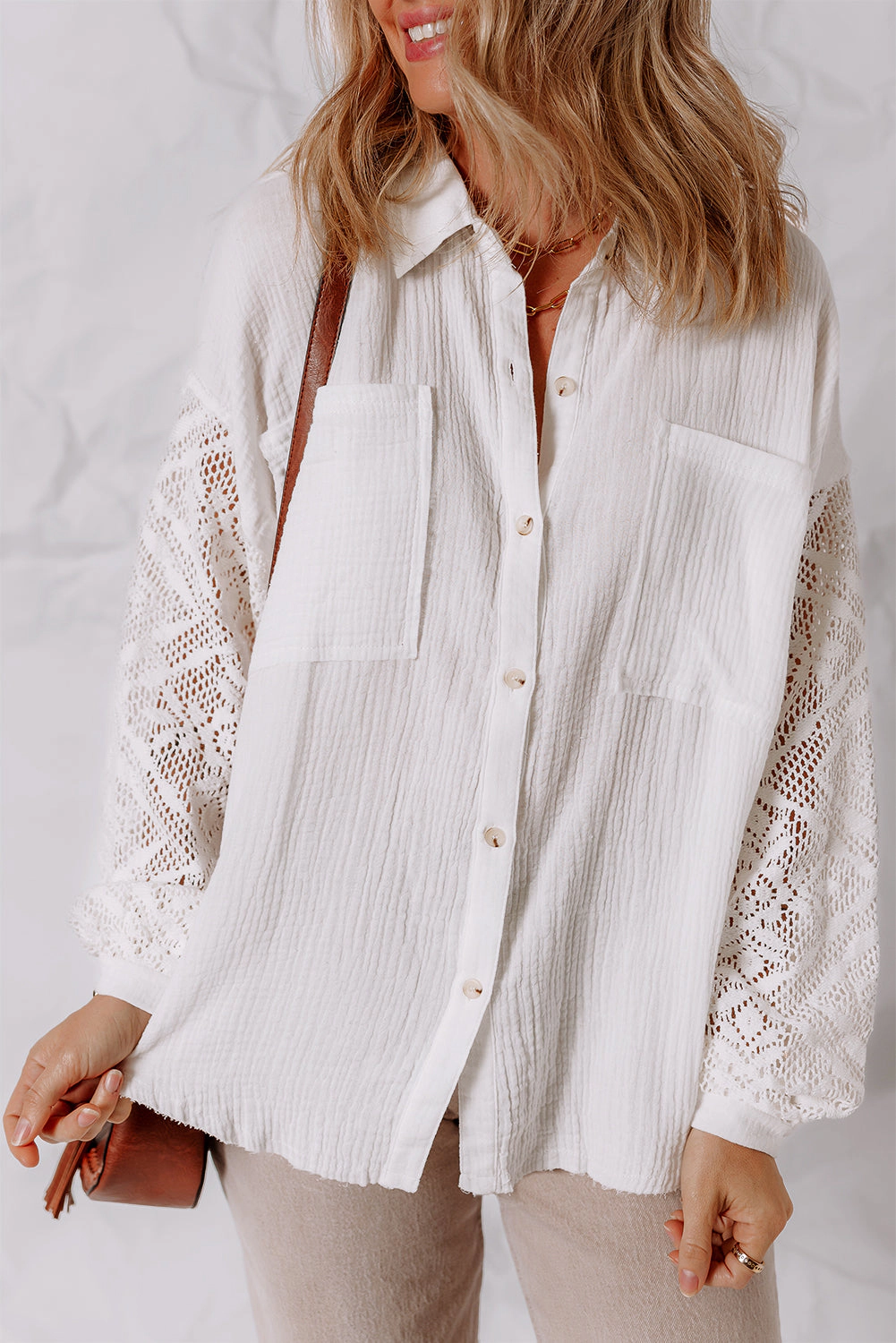 Threaded Pear Women's Raven Long Sleeve Shirt Top