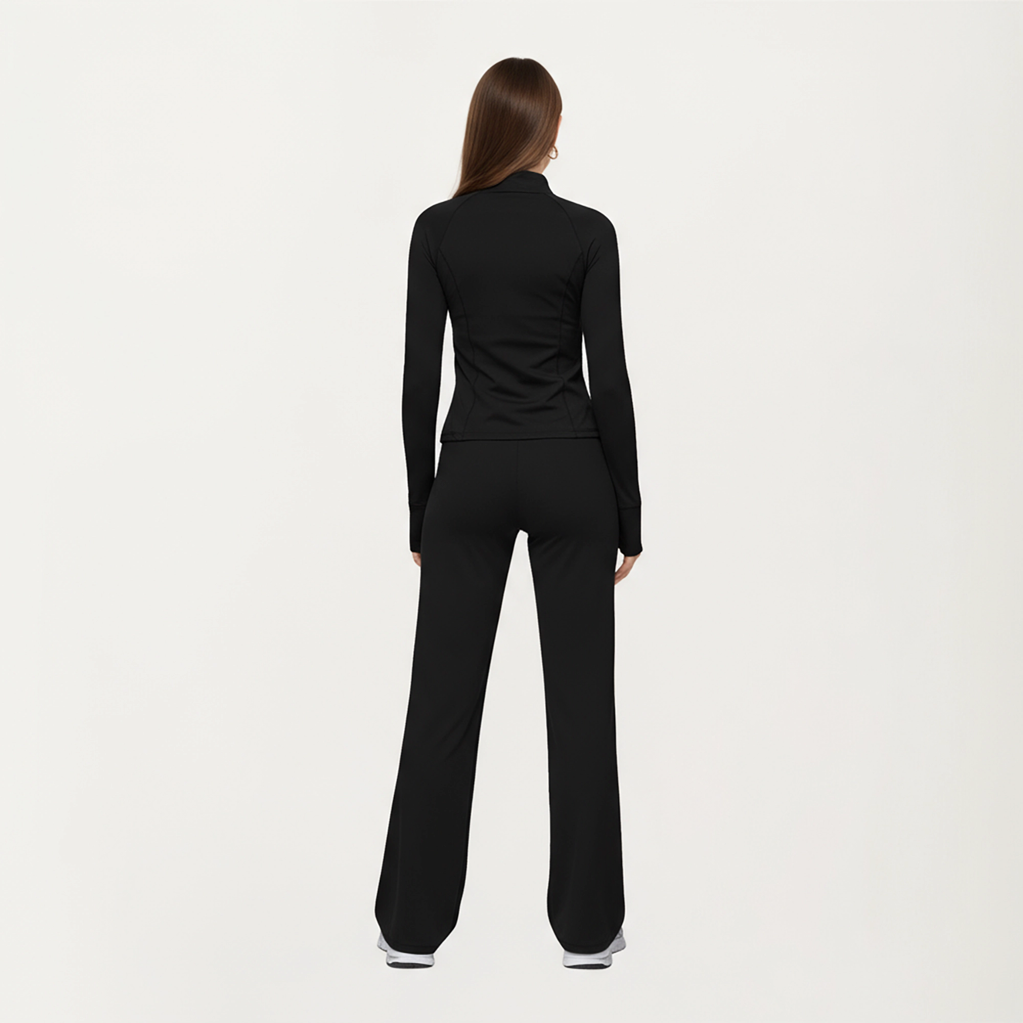 Anna-Kaci Women's High-Waist Flare Yoga Pants with Stretch Fabric and Smooth Compression Fit