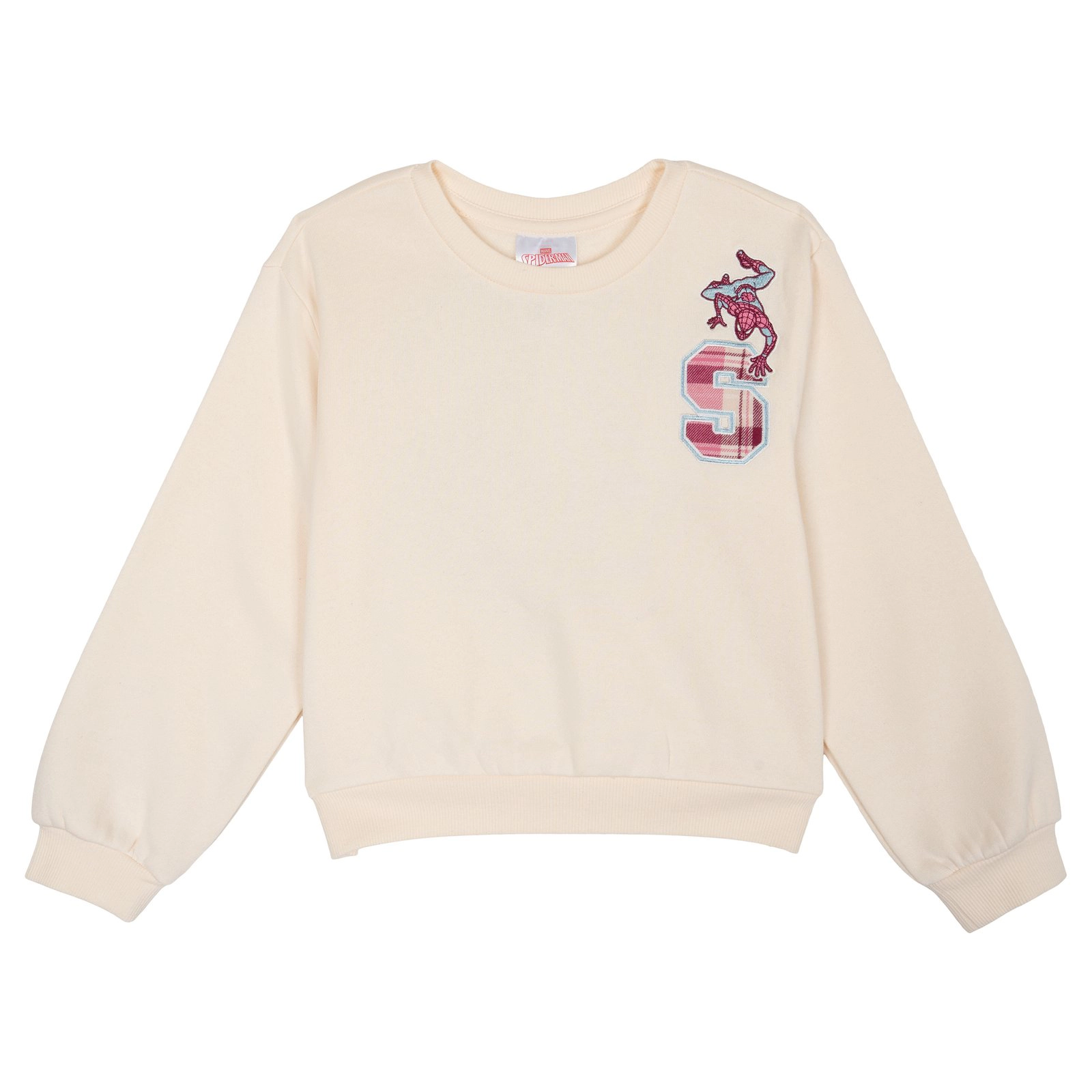 Marvel Spider-Man Girls' Fleece Sweatshirt and Pleated Skirt Set