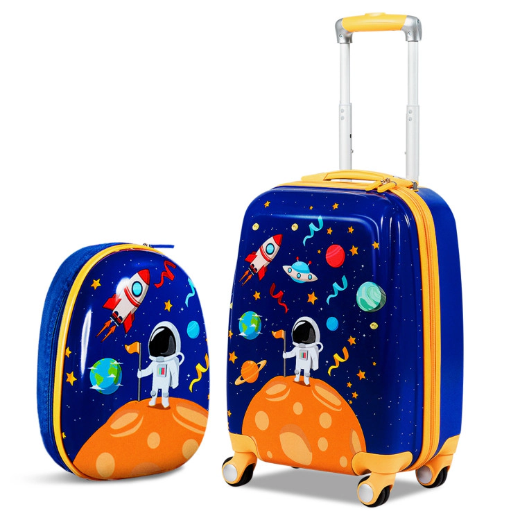 Hivvago Kids Suitcase and Backpack Set