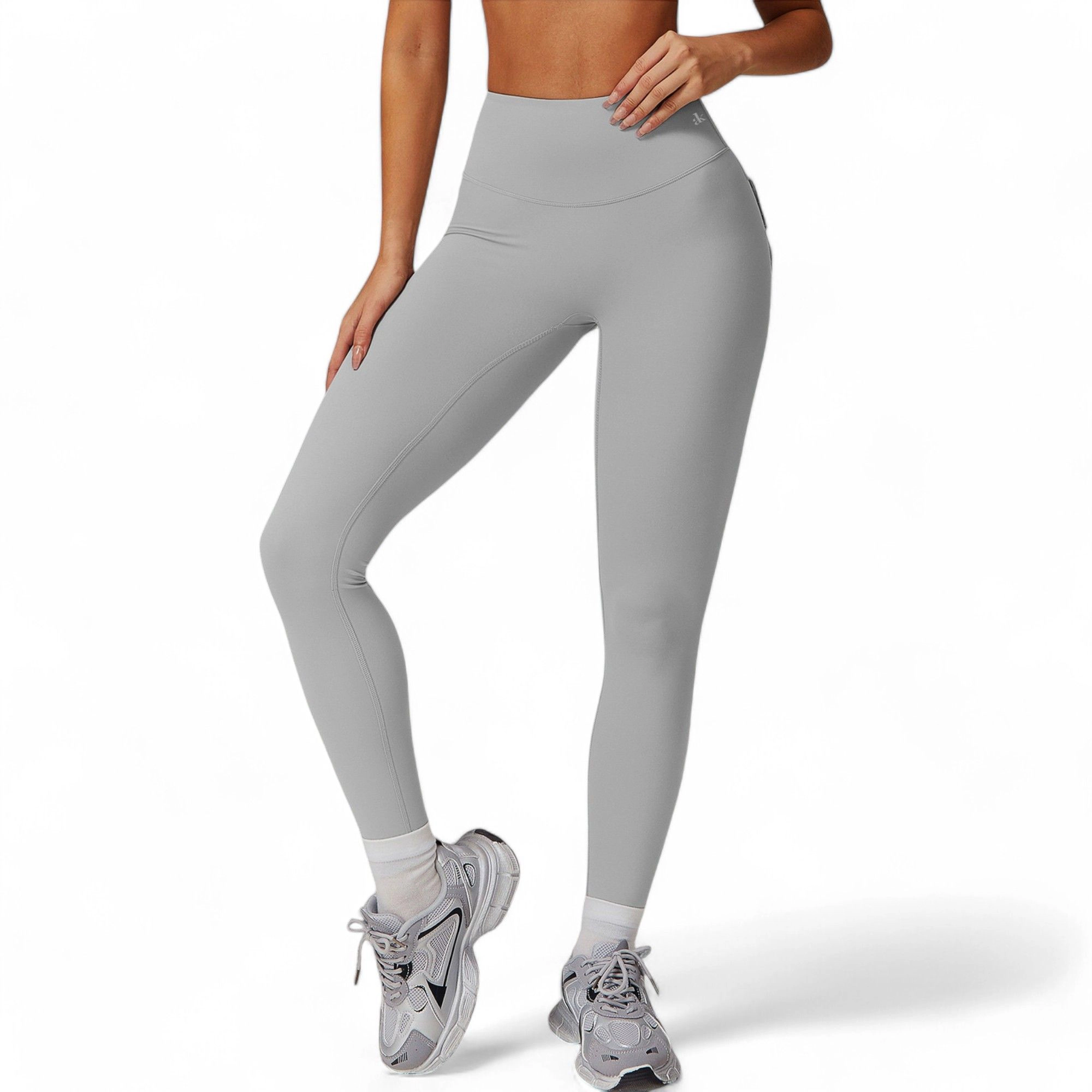 Anna-Kaci Women's High-Waist Seamless Leggings with Full-Length Design