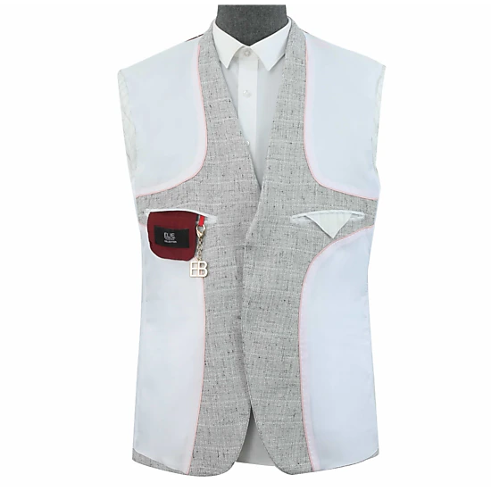 Elie Balleh Boys Slim Fit Mélange Jacket