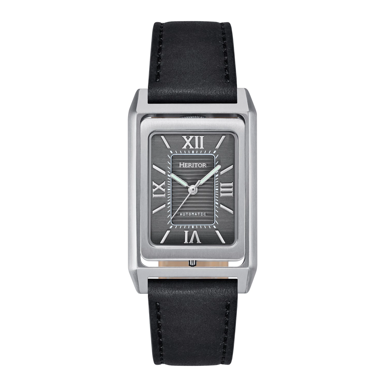 Heritor Automatic Esteban Leather Band Watch