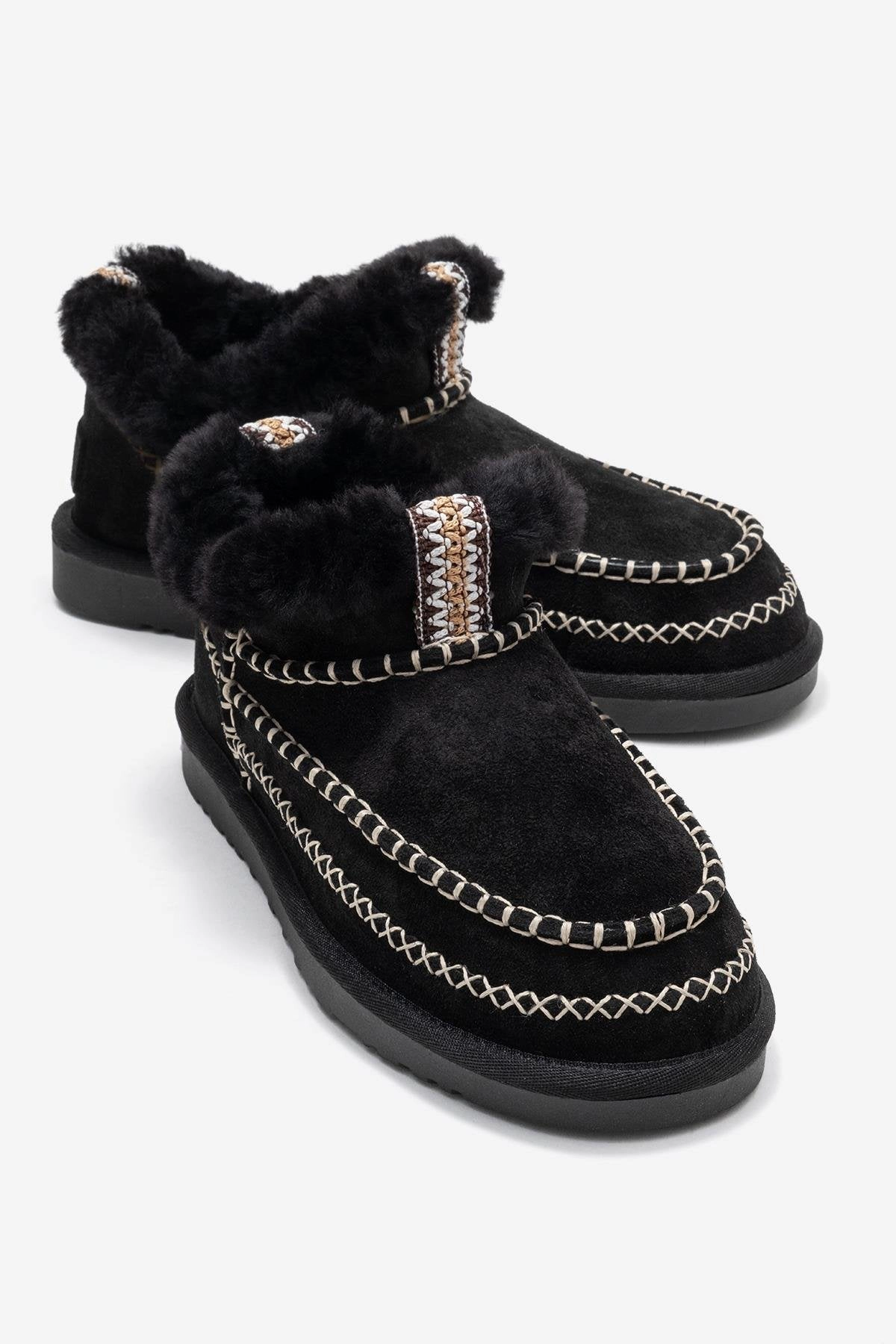 Forever & Always Womens Darel Leather Ankle Boot