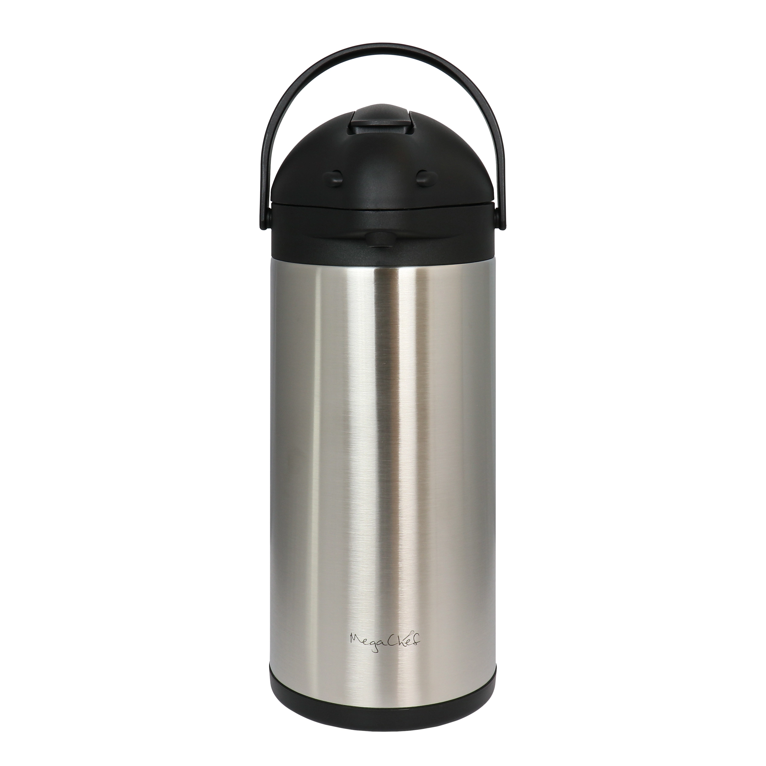 MegaChef Quart Stainless Steel Vacuum Body Pump Cap Air Pot