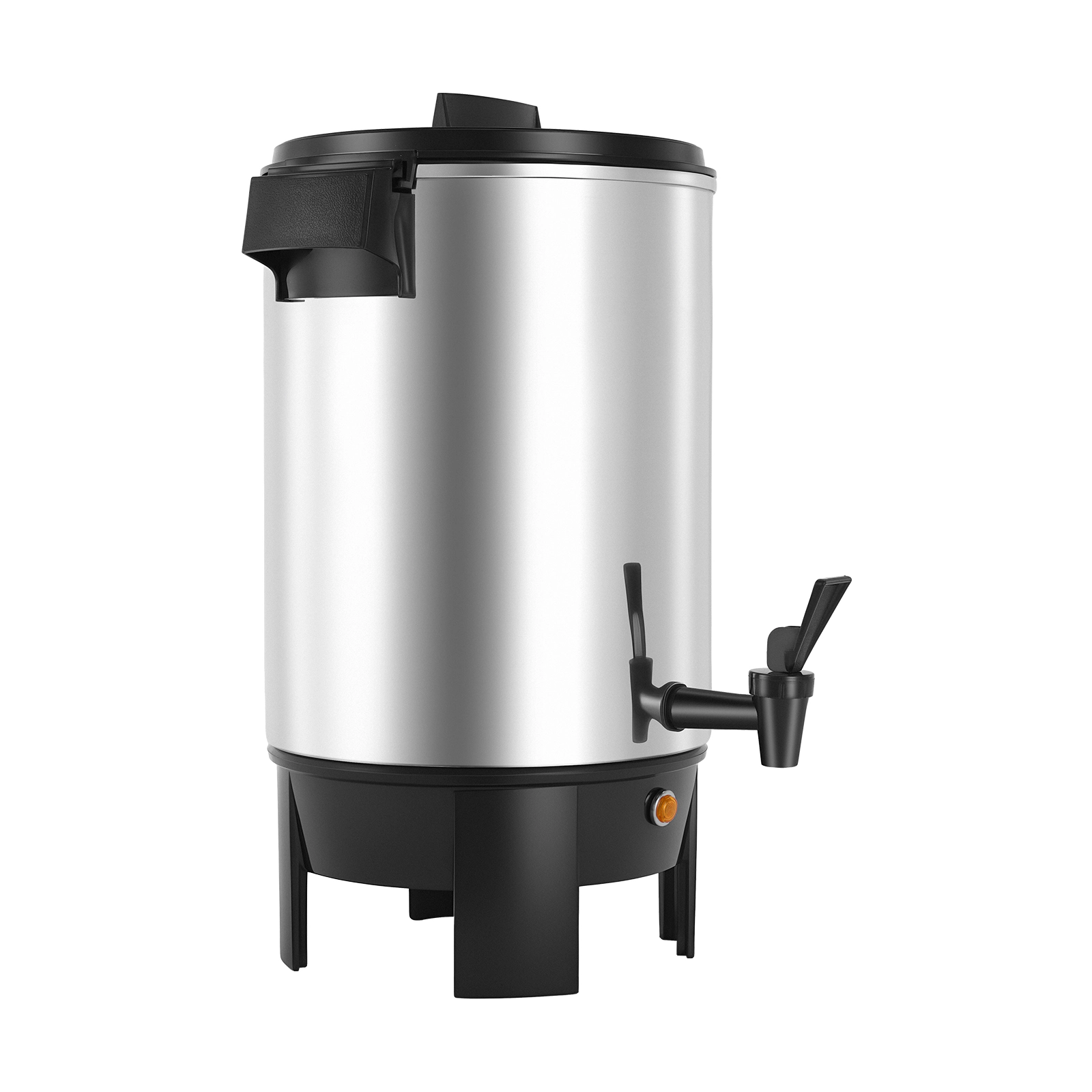 HONGGE Commercial Coffee Urn Hot Beverage Dispenser with Dripless Faucet 1090W Quick-Brewing Coffee Maker Automatic