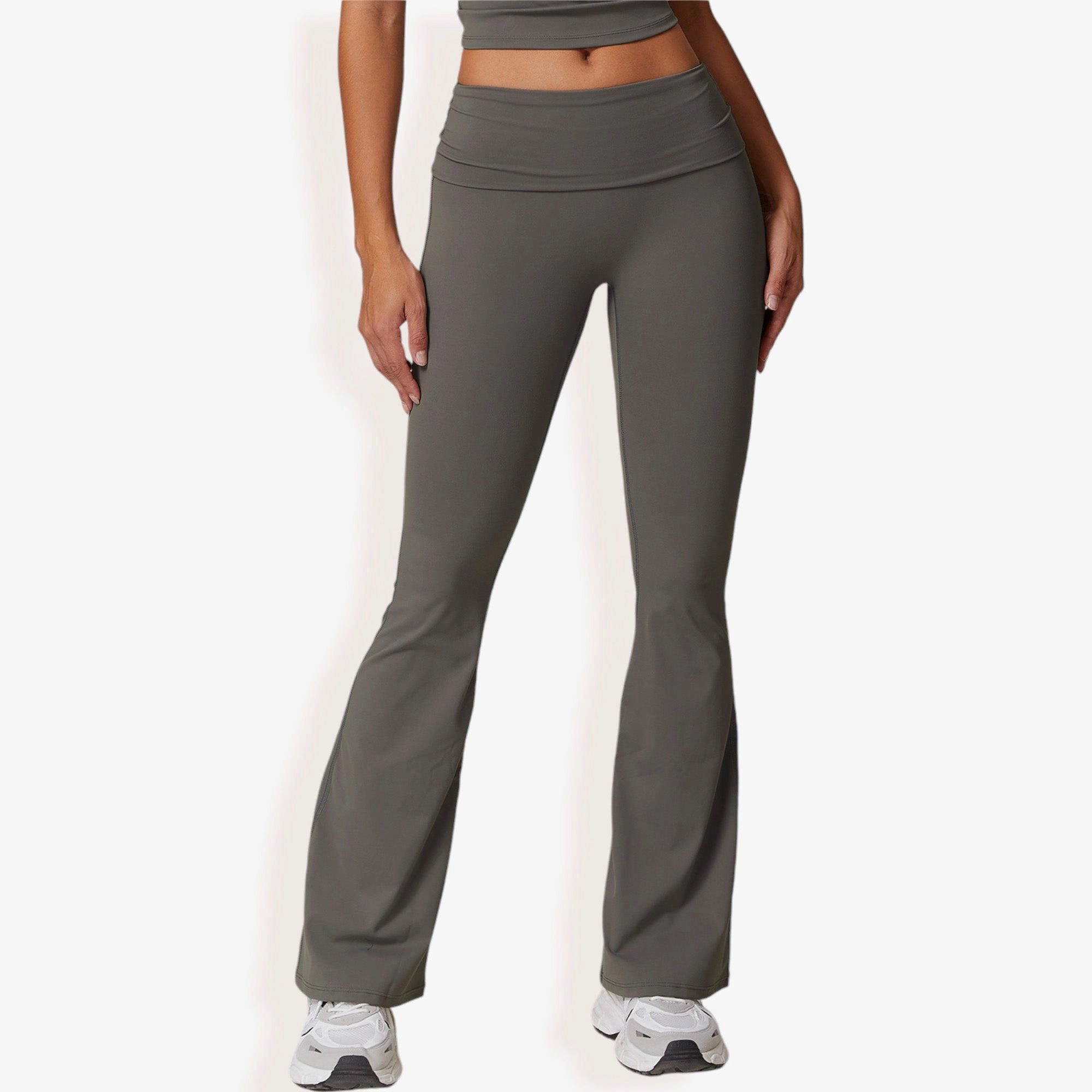 Anna-Kaci Women's Flared High-Waist Yoga Pants