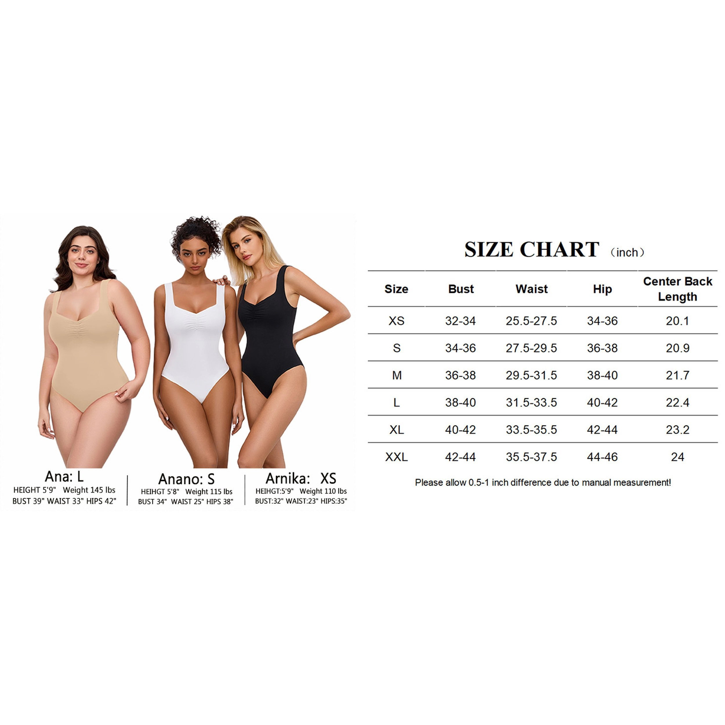 Avidlove Women's Sweetheart Neck Ruched Seamless Double Lined Tank Bodysuit