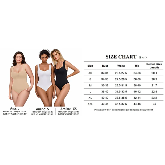 Avidlove Women's Sweetheart Neck Ruched Seamless Double Lined Tank Bodysuit