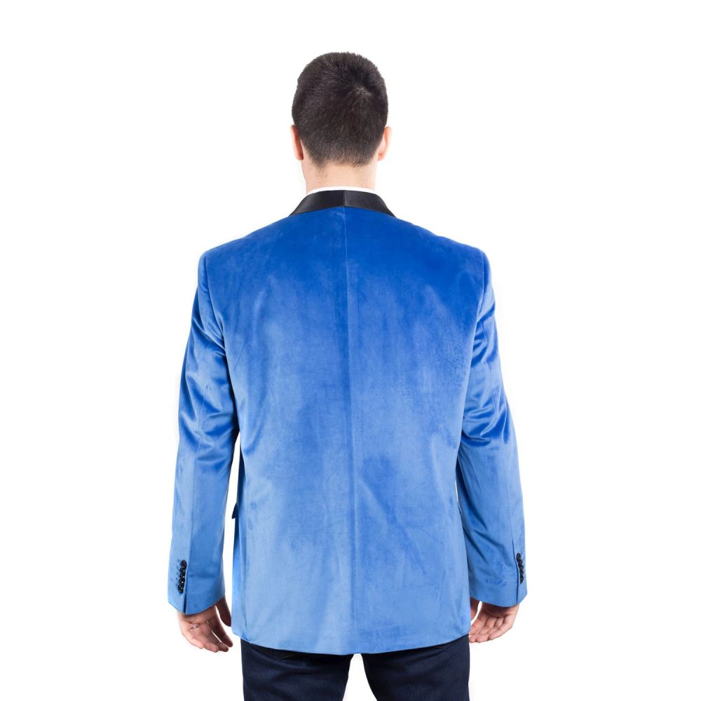 Elie Balleh Men's Slim Fit Velvet Tuxedo