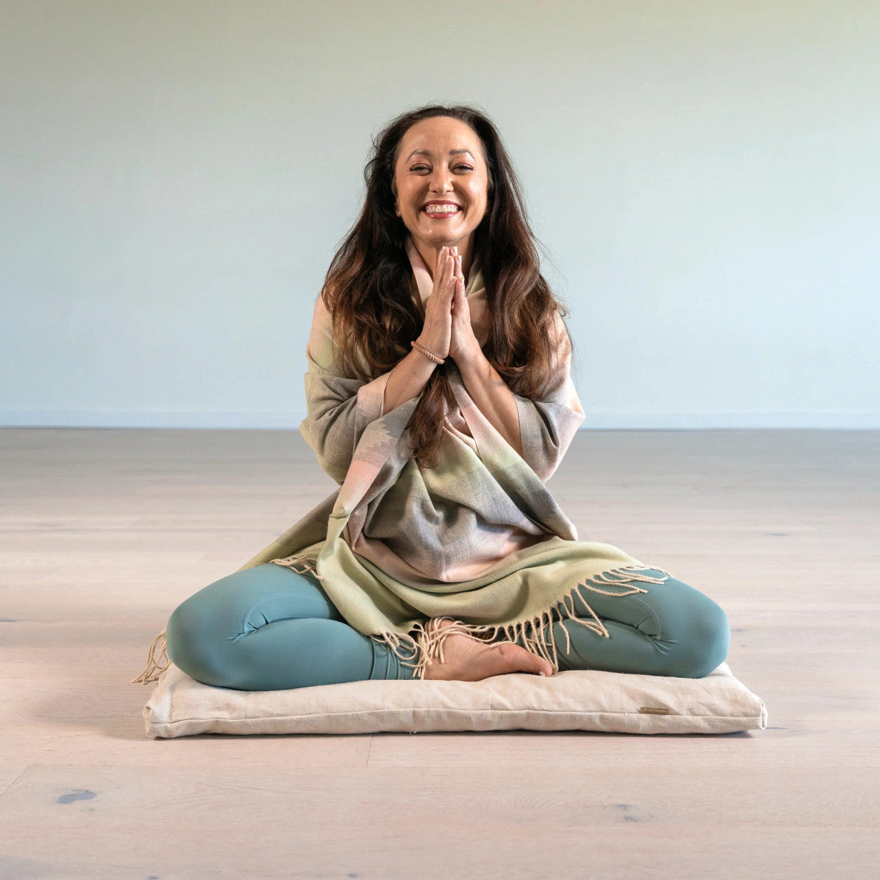Hugger Mugger Kino MacGregor Natural Linen Yoga Bolster