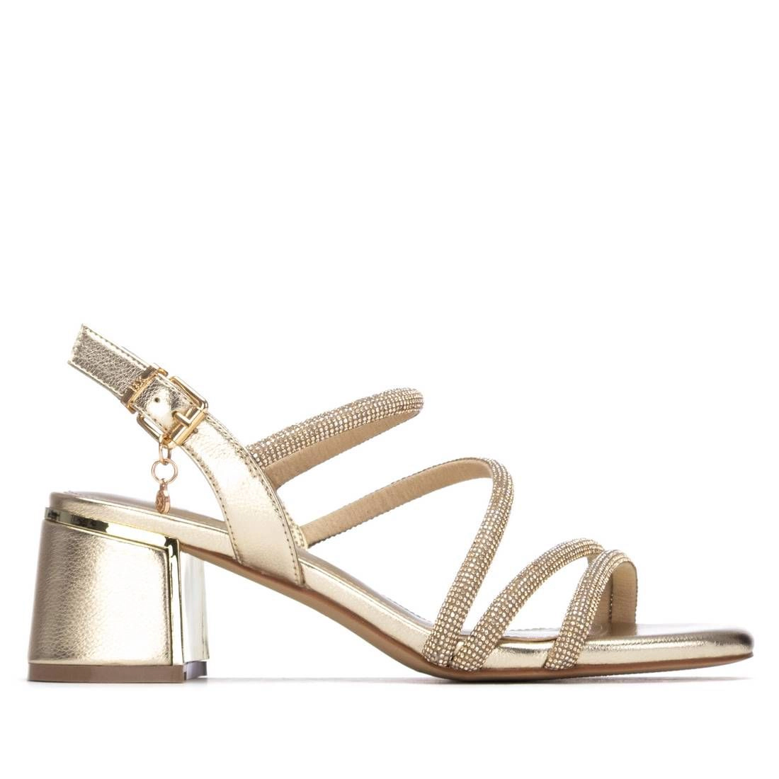 XTI PU Slingback Sandals Women's Lightweight Block Heel