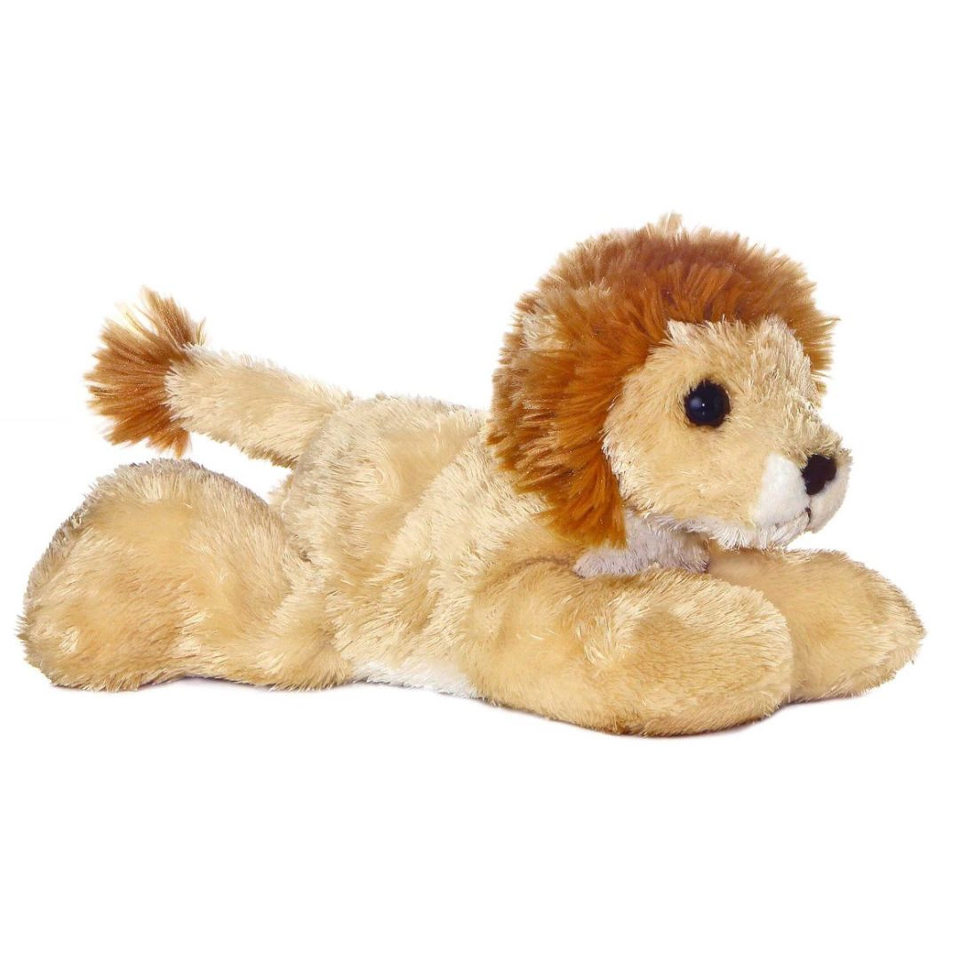 Aurora Mini Flopsie Lionel Lion 8-Inch Stuffed Animal Plush