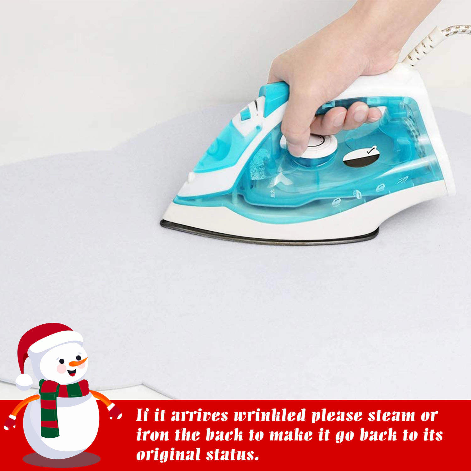 GBruno DIY Felt Christmas Snowman Decoration Kit