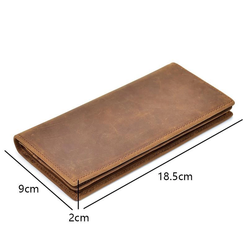 Steel Horse Leather Unisex The Pathfinder Bifold Wallet | Leather Pocket Book