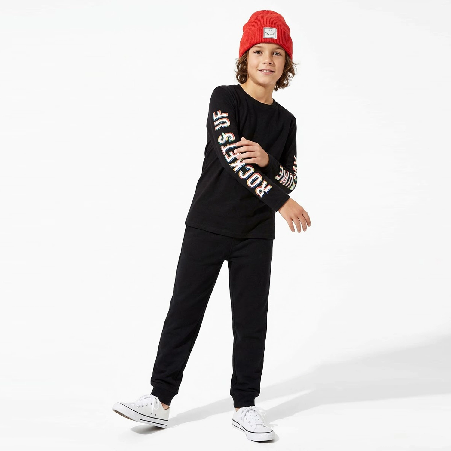 Rockets of Awesome Roa Logo Sleeve Tee for Boys