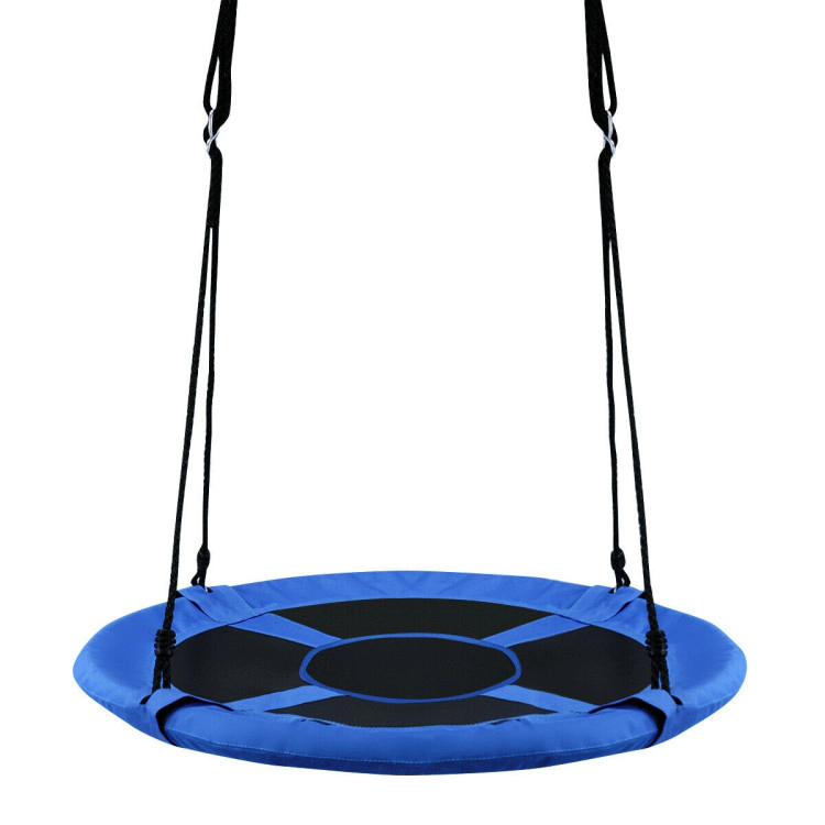 Hivvago 40 Inch Flying Saucer Tree Swing Indoor Outdoor Play Set