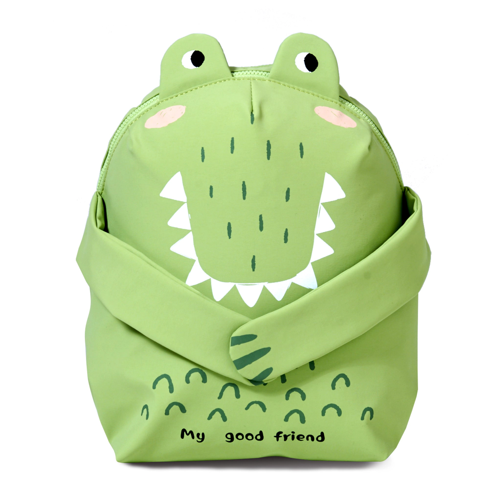 SUNVENO Kids Animal Face Backpack with 3D Ears, Padded Straps, Zip Closure
