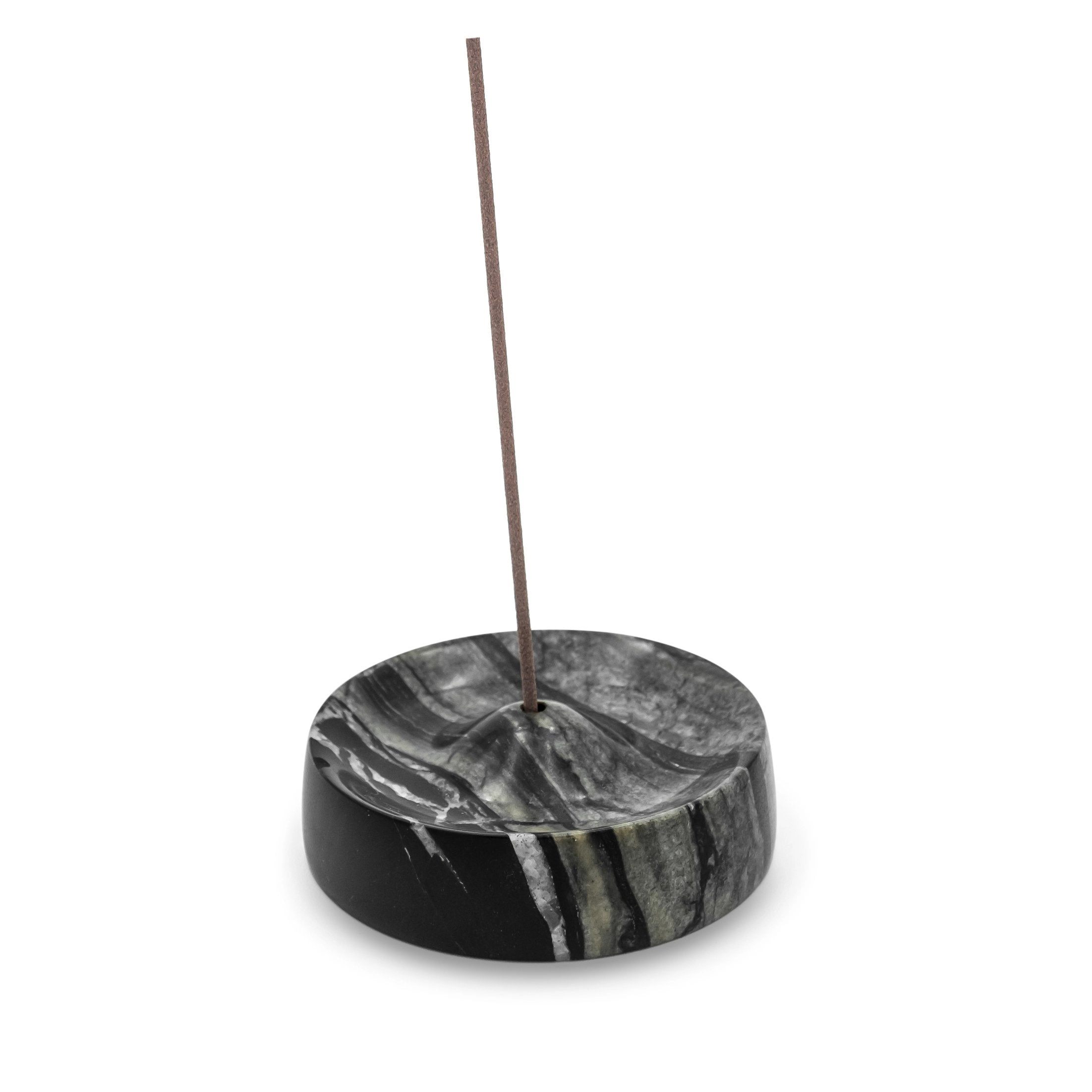 Bursera Black Marble Incense Holder