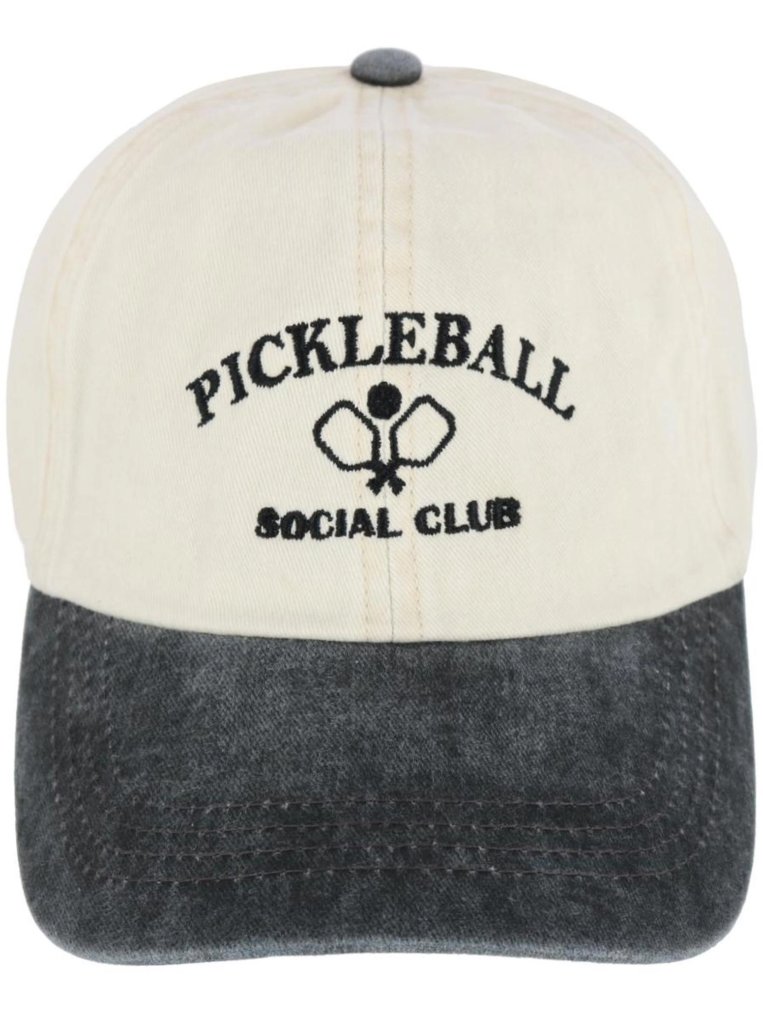 David & Young Unisex Pickleball Social Club Two Toned Baseball Hat