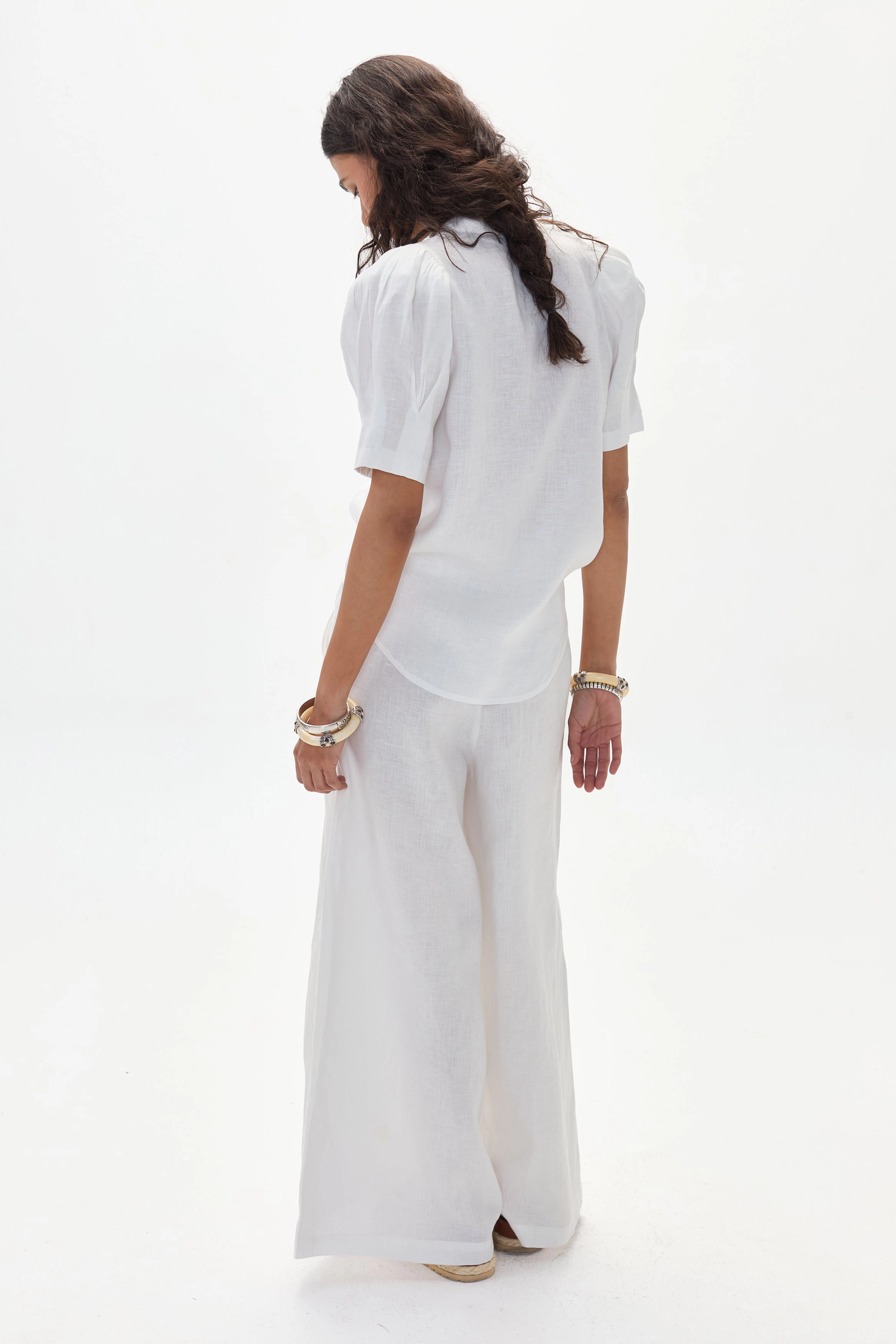 Lanhtropy Athina 100% Linen Shirt