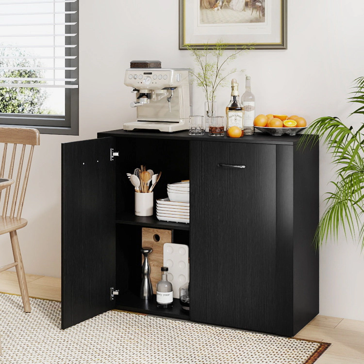 Hivvago 38" Buffet Modern Sideboard Cabinet With Storage
