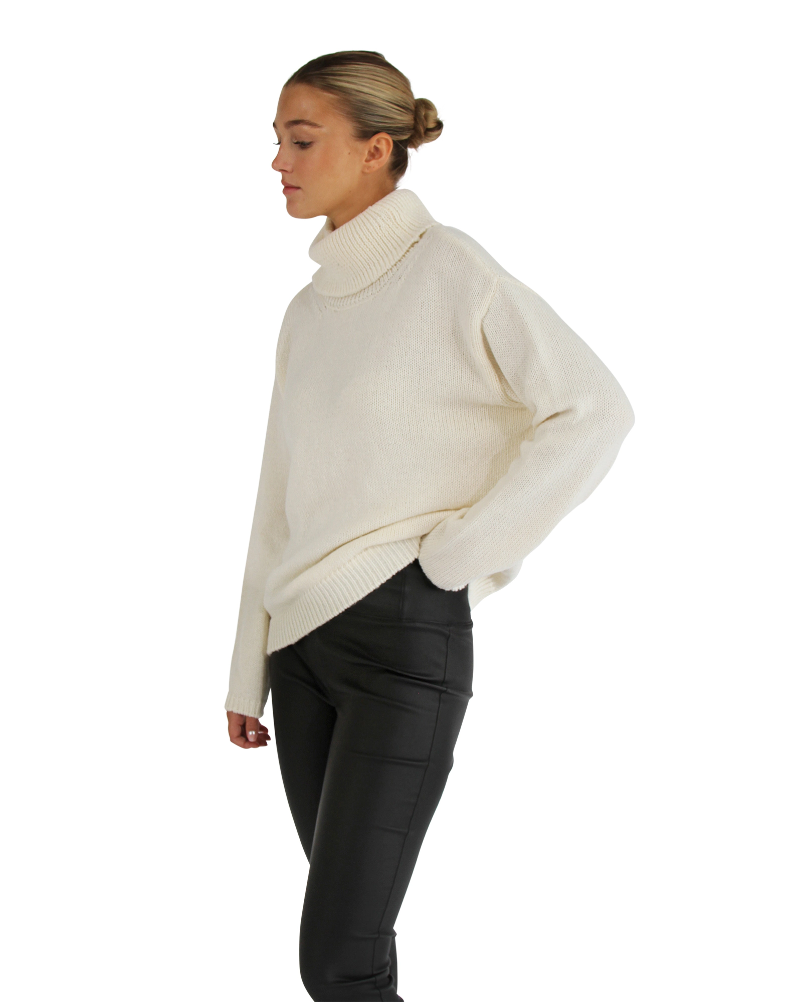 Belle & Bloom Womens Right Here Waiting Open Back Knit