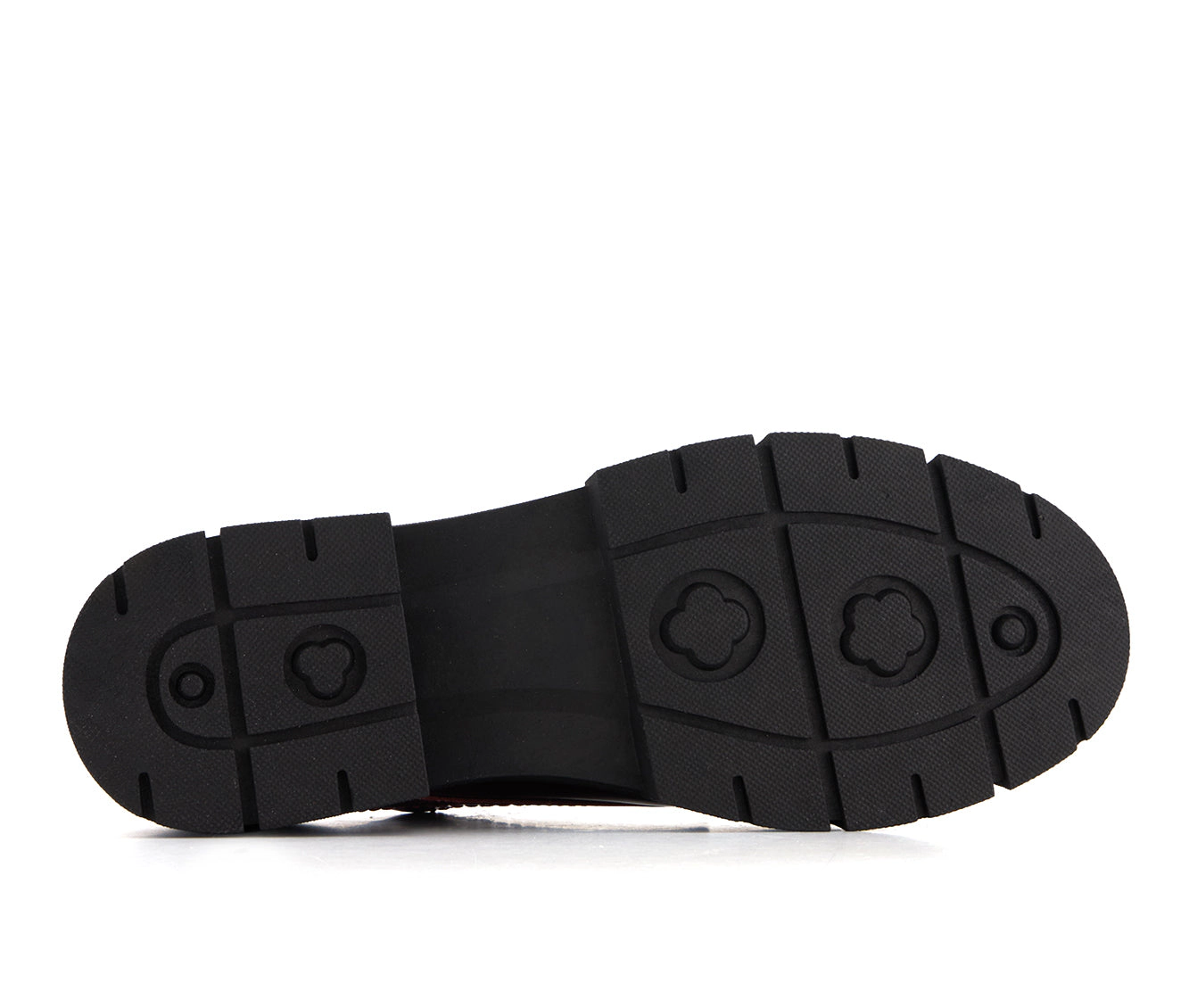 Andrea Womens Chunky Sole Patent Oxfordss