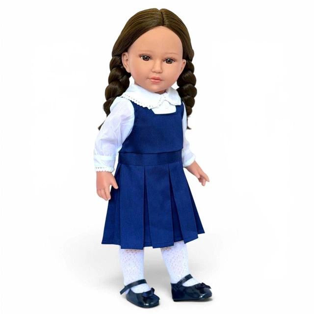 Kennedy and Friend® Meadow Muscat Classic School 18-Inch Doll