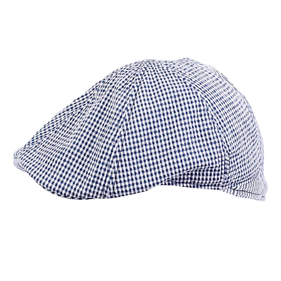 Wigens Men's Patterned Seersucker Pub Cap
