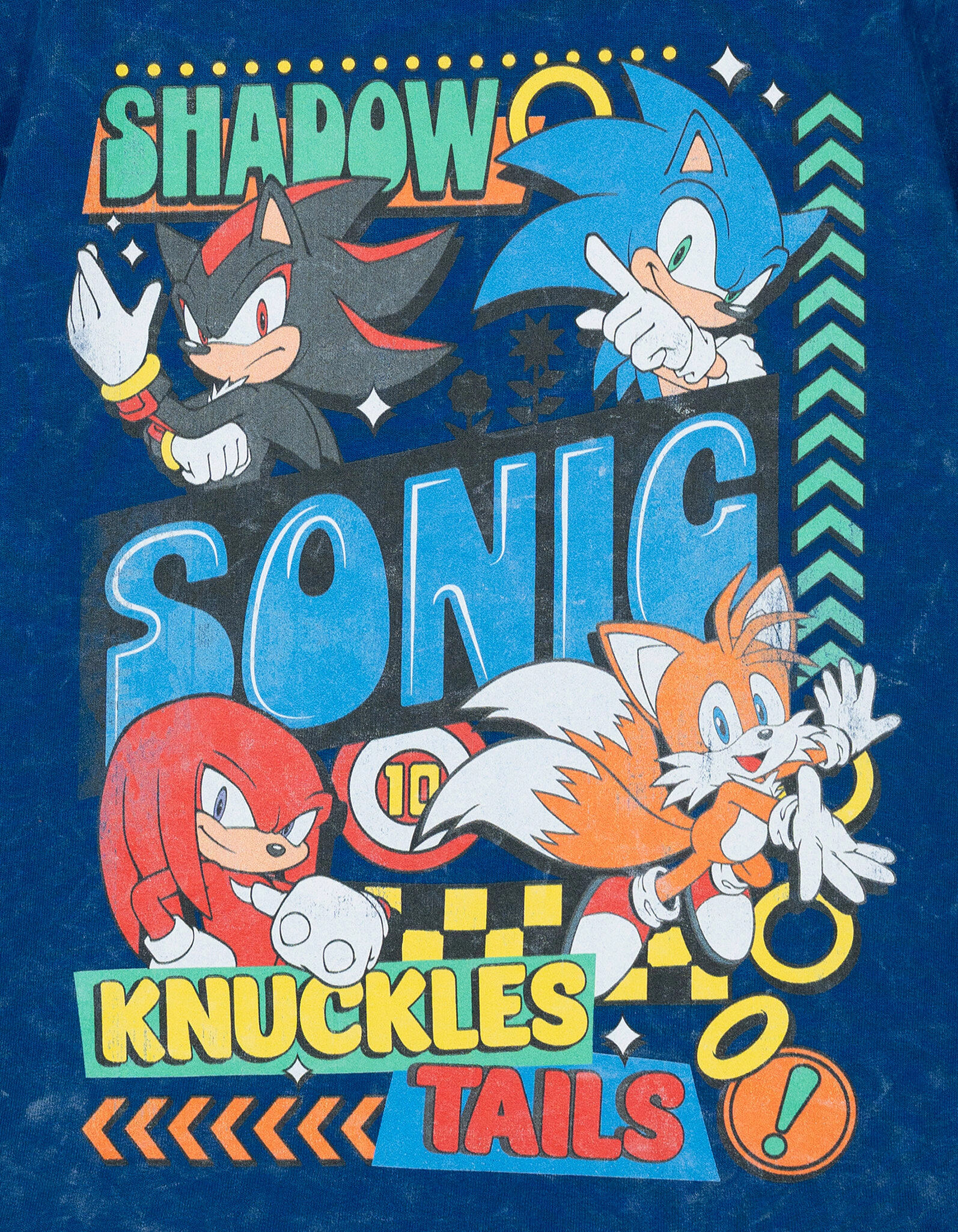 SEGA Sonic the Hedgehog Boys' 2-Piece Tee and Shorts Set