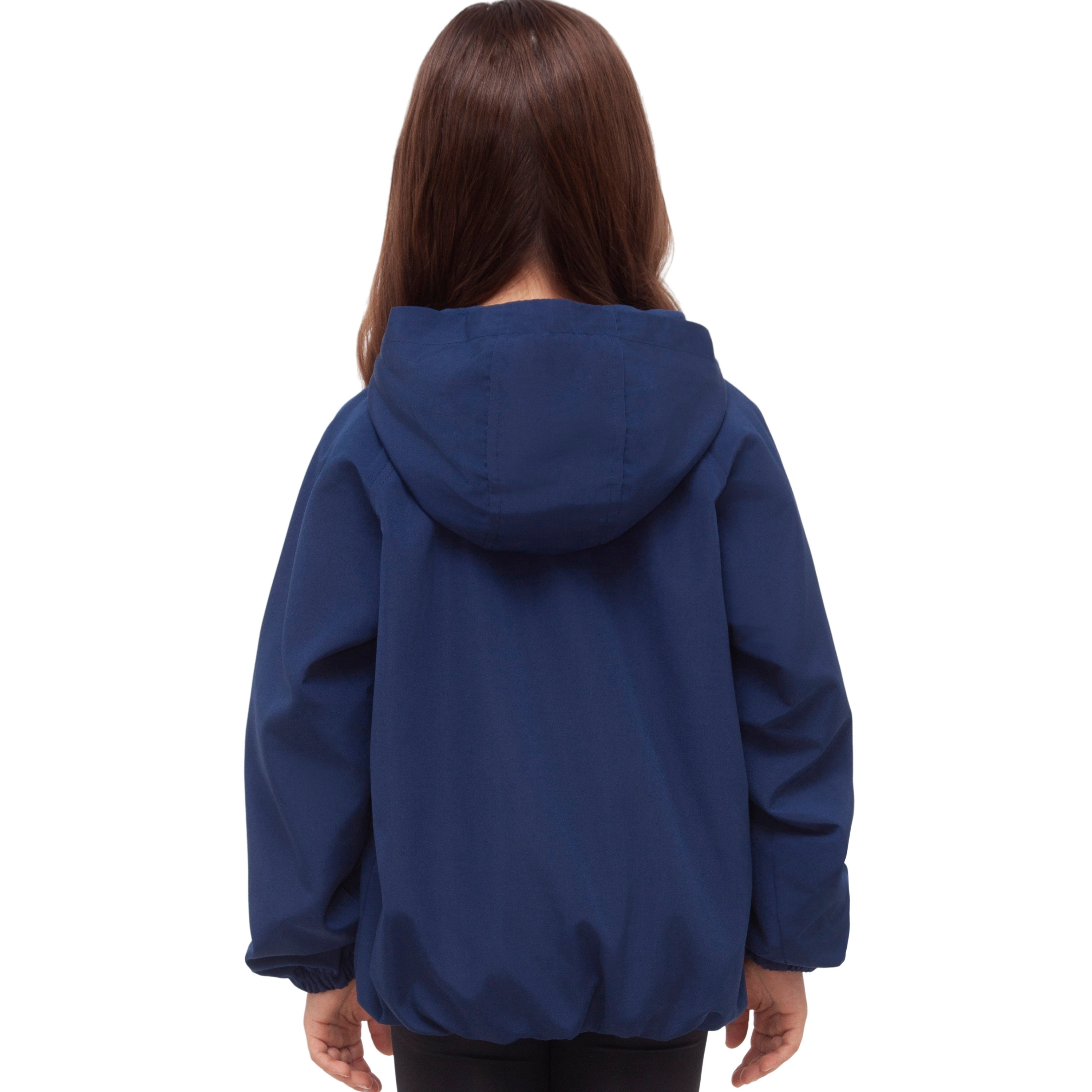 Rokka&Rolla Little & Big Kid Girls Mia Bubble Hem Fleece Lined Hooded Jacket