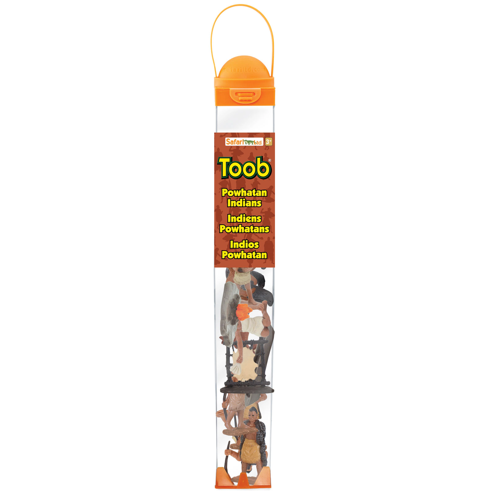 Safari Ltd. - Powhatan Indians TOOB - contains 11 Mini Figurines