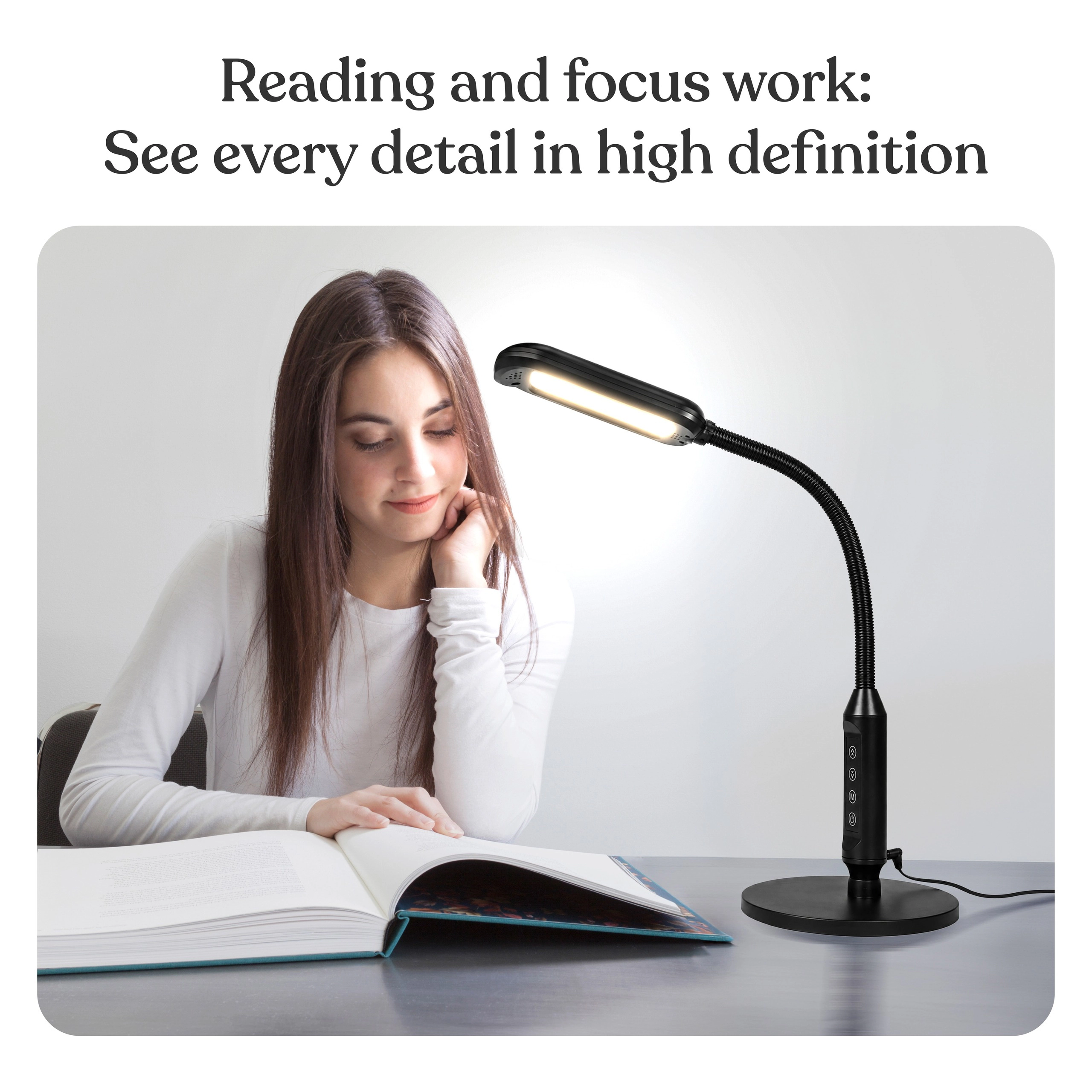 Brightech Litespan 2 in 1 Gooseneck Floor Lamp