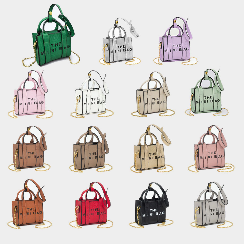 Fashnzfab The Mini Bag Message Pointed Faux Leather Charm Crossbody