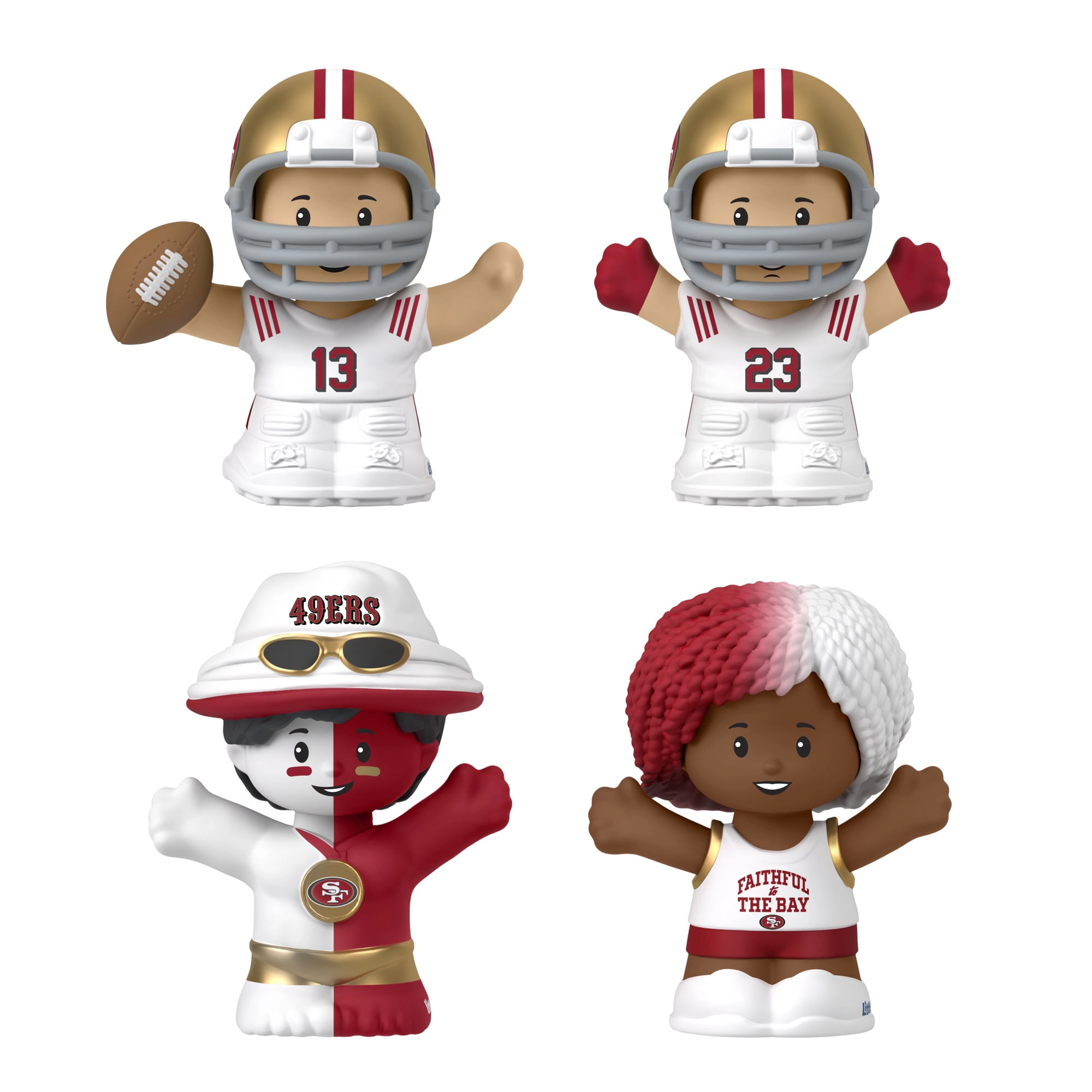Fisher-Price Little People San Francisco 49ers Fanatics Collector - NFL Series 2
