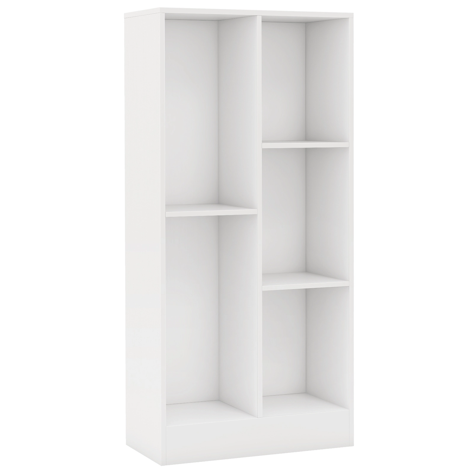 Hivvago 41 Inches 5-Cube Floor Bookcase with 2 Anti-Tipping Kits
