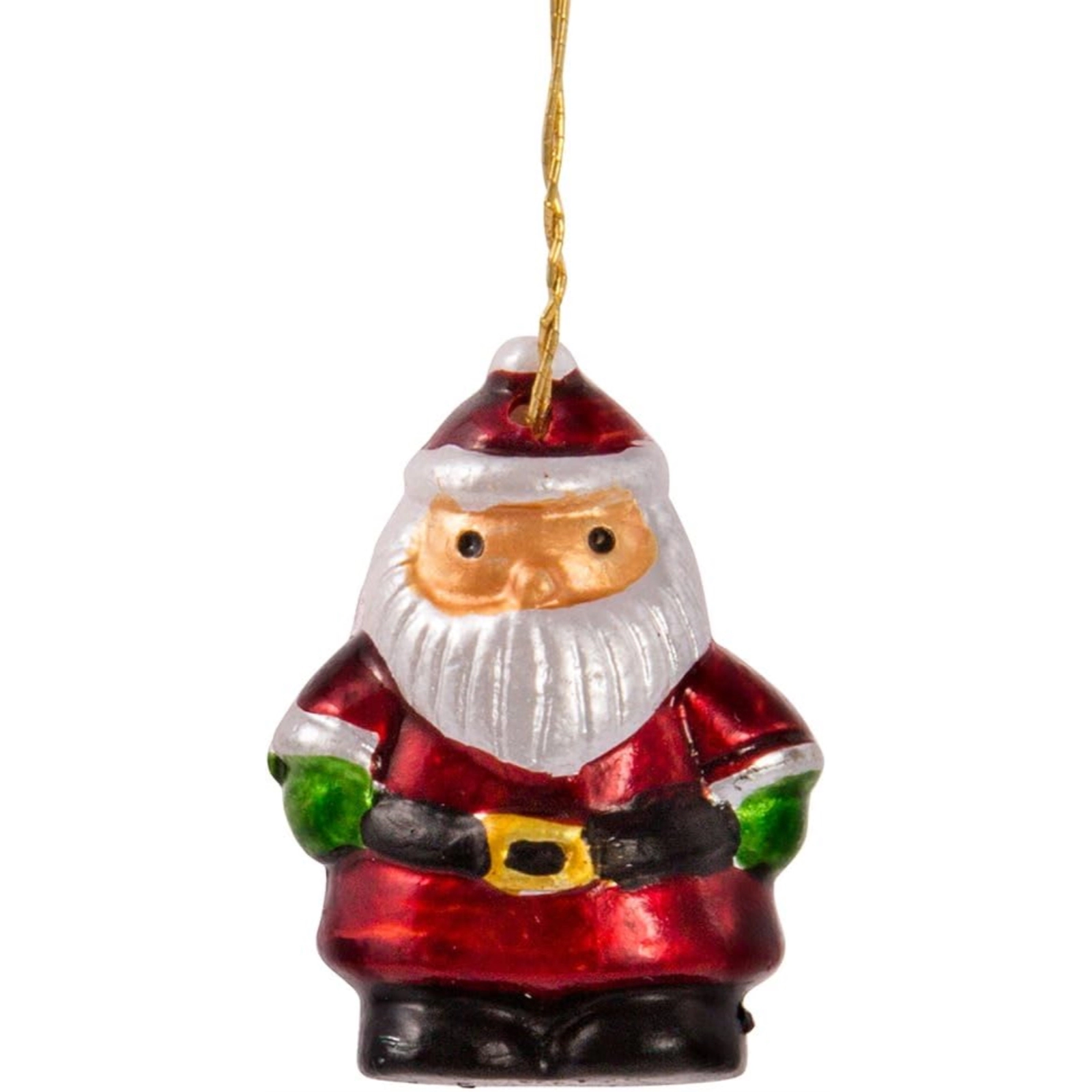 Kurt Adler Petite Treasures Miniature Christmas Tree Ornaments 12 Piece Set 1.25 inch